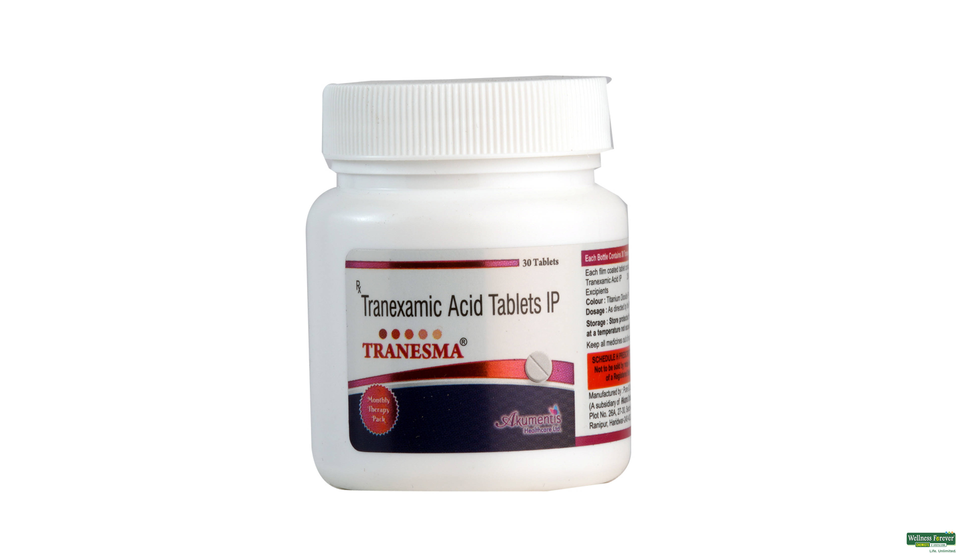 TRANESMA 250MG 30 TAB- 1, 30TAB, 