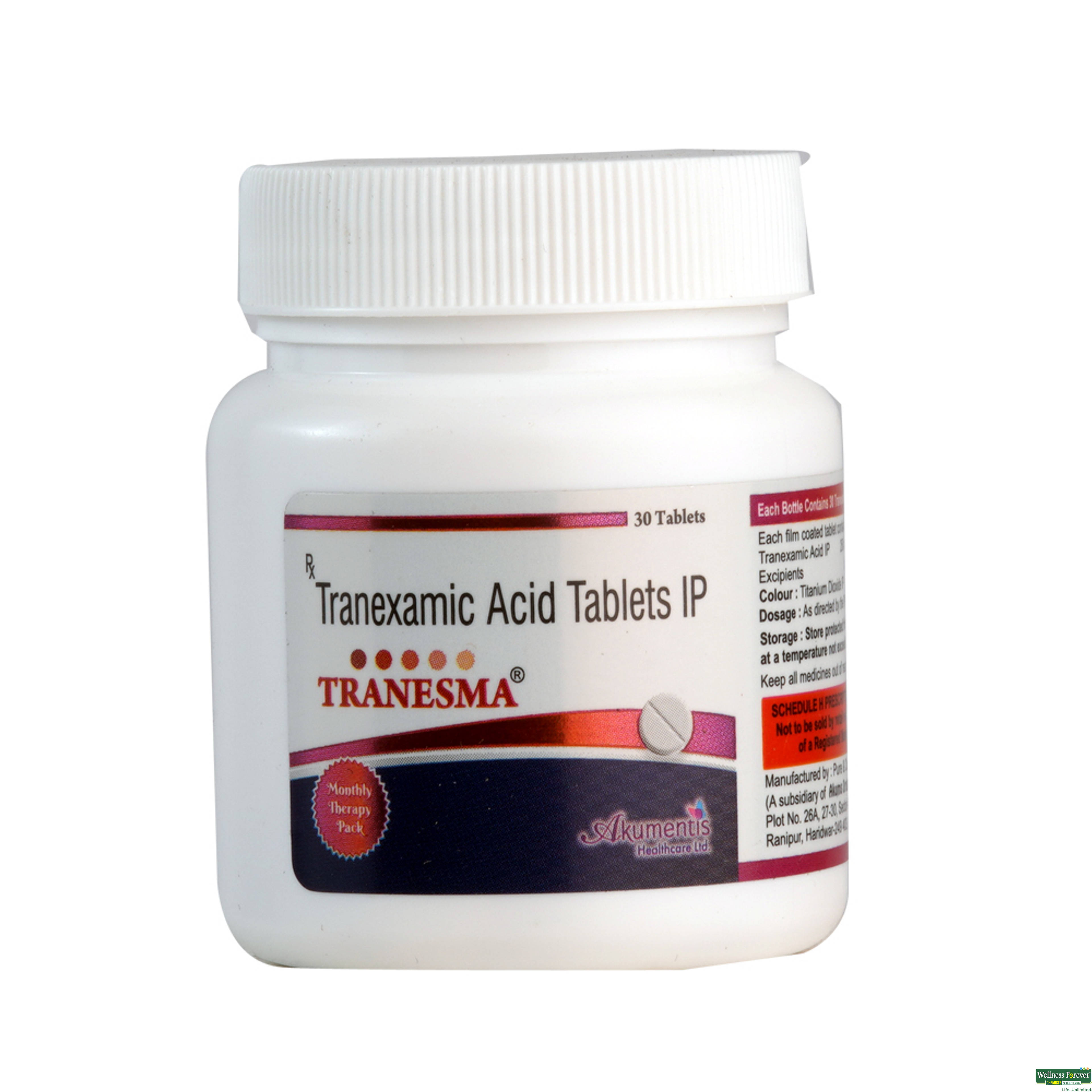 TRANESMA 250MG 30 TAB-image
