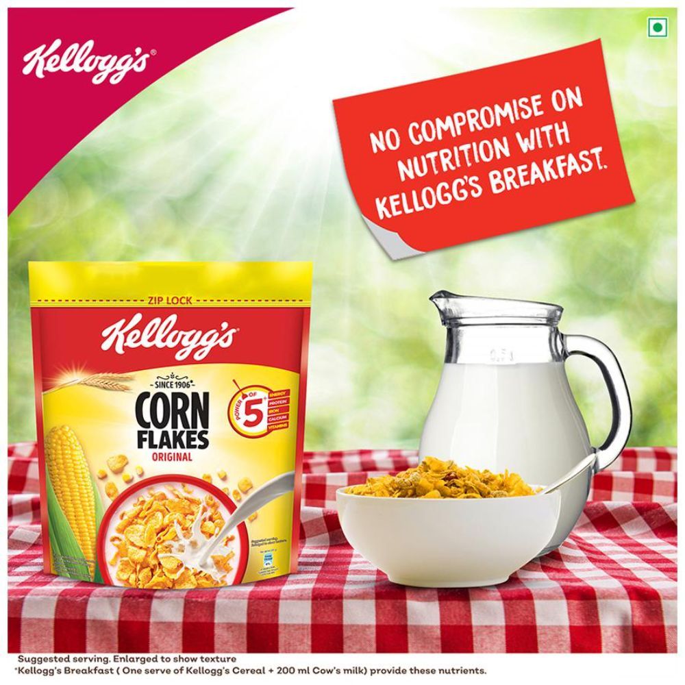 Kellogg's Cornflakes with Real Strawberry Puree, 575 g (free