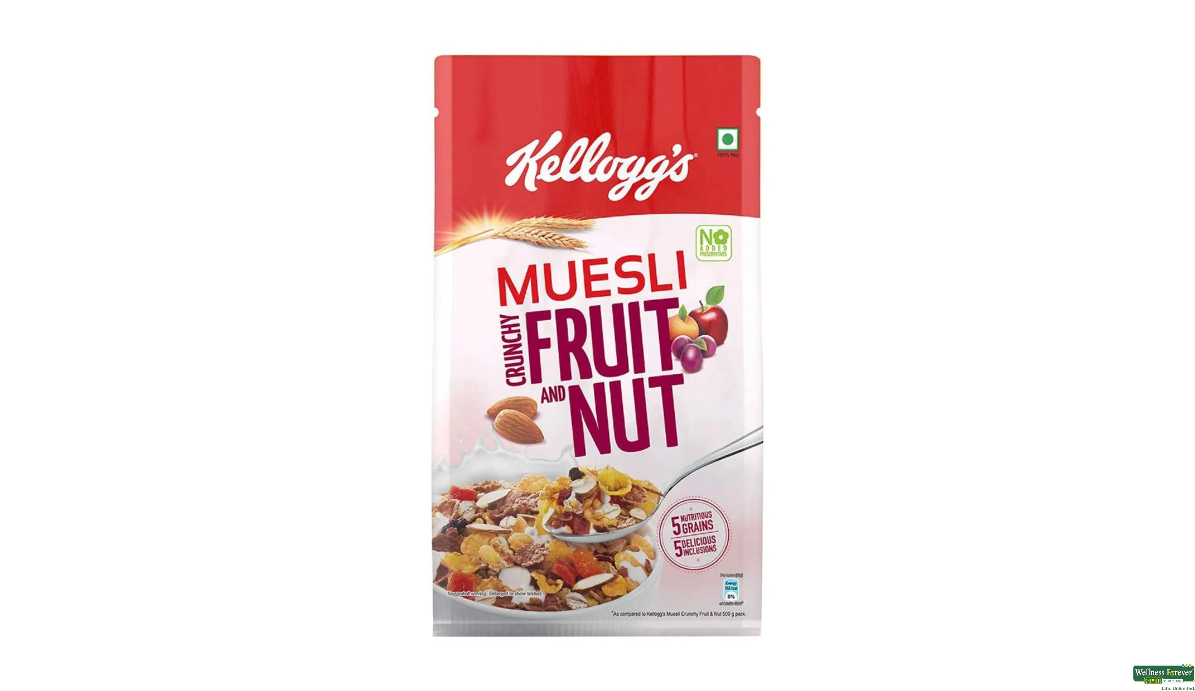 Buy Kelloggs Corn Flakes Original, 260 g + Chocolate Muesli Fruit, Nut &  Seeds, 75 g Online at Best Price of Rs 159 - bigbasket