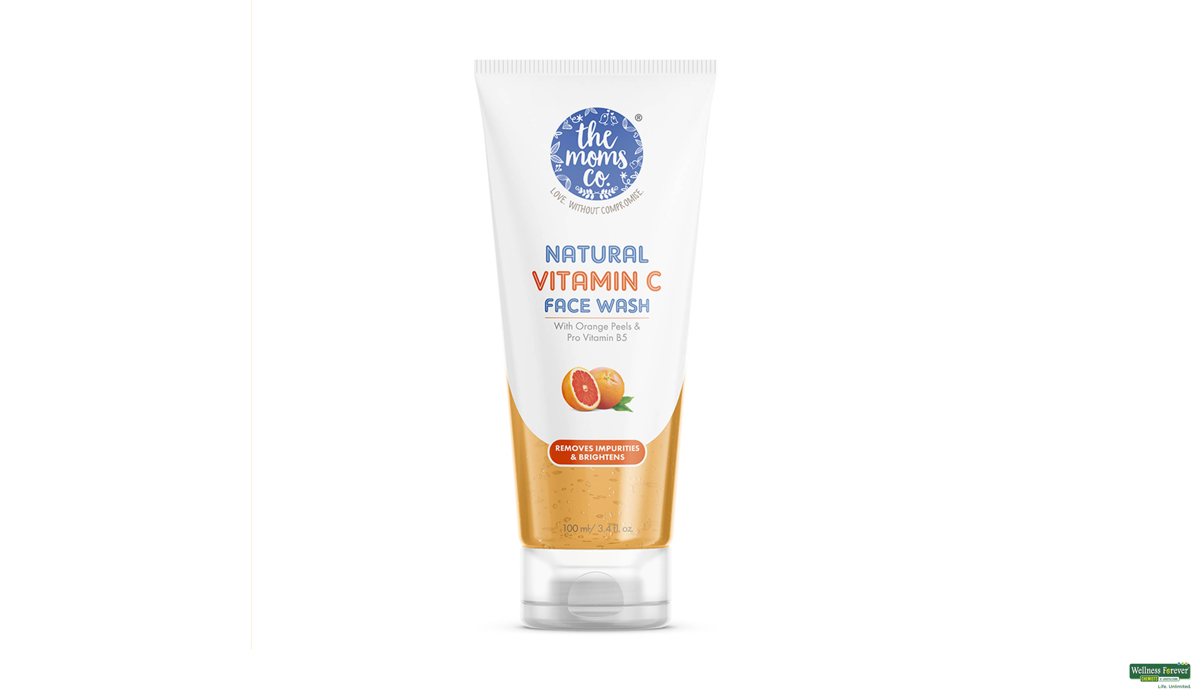THE MOMS CO NATURAL VITAMIN C F/WASH 100ML- 1, 100ML, null