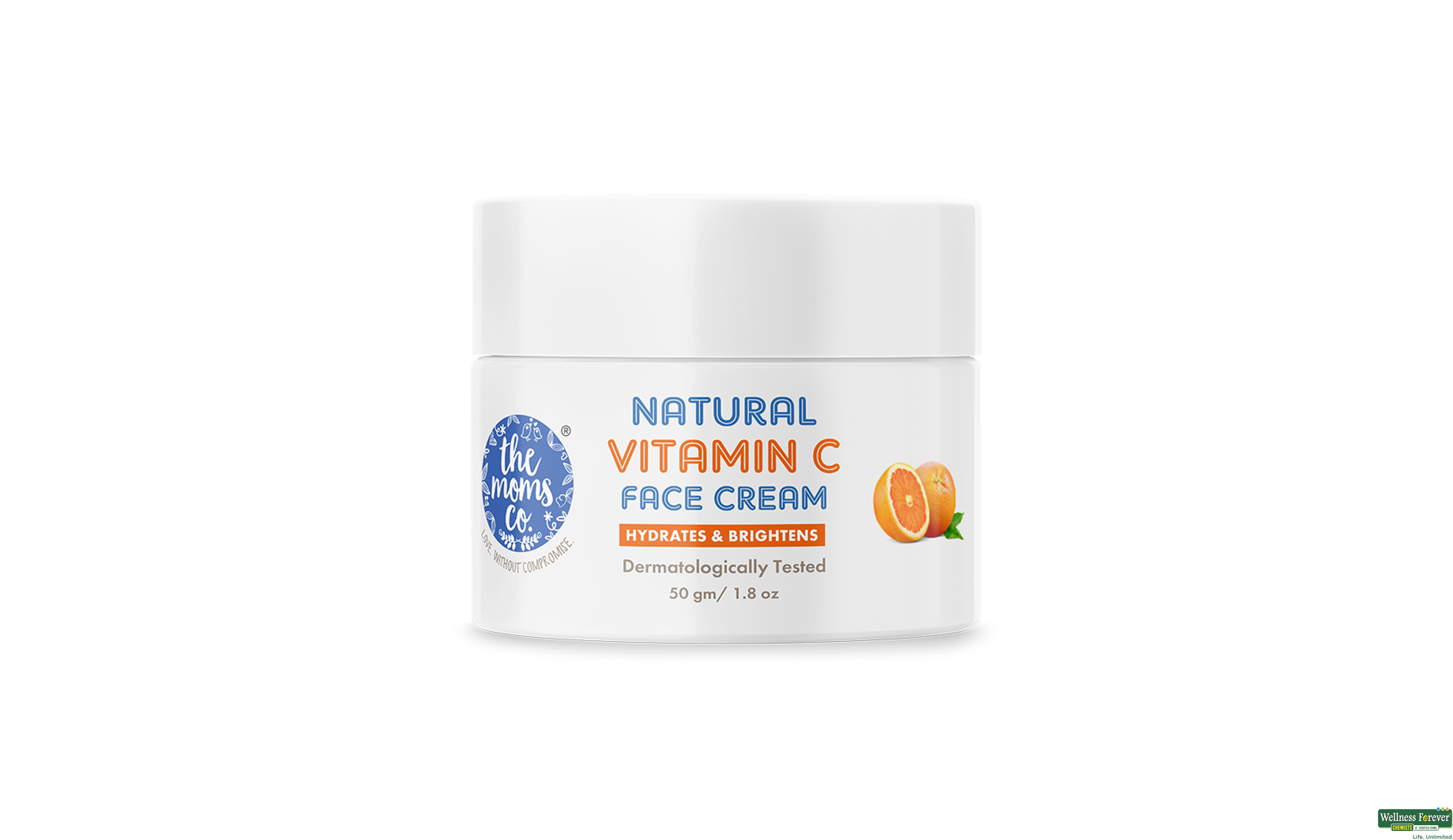 THE MOMS CO NATURAL VITAMIN C F/CREAM 50GM- 1, 50GM, null