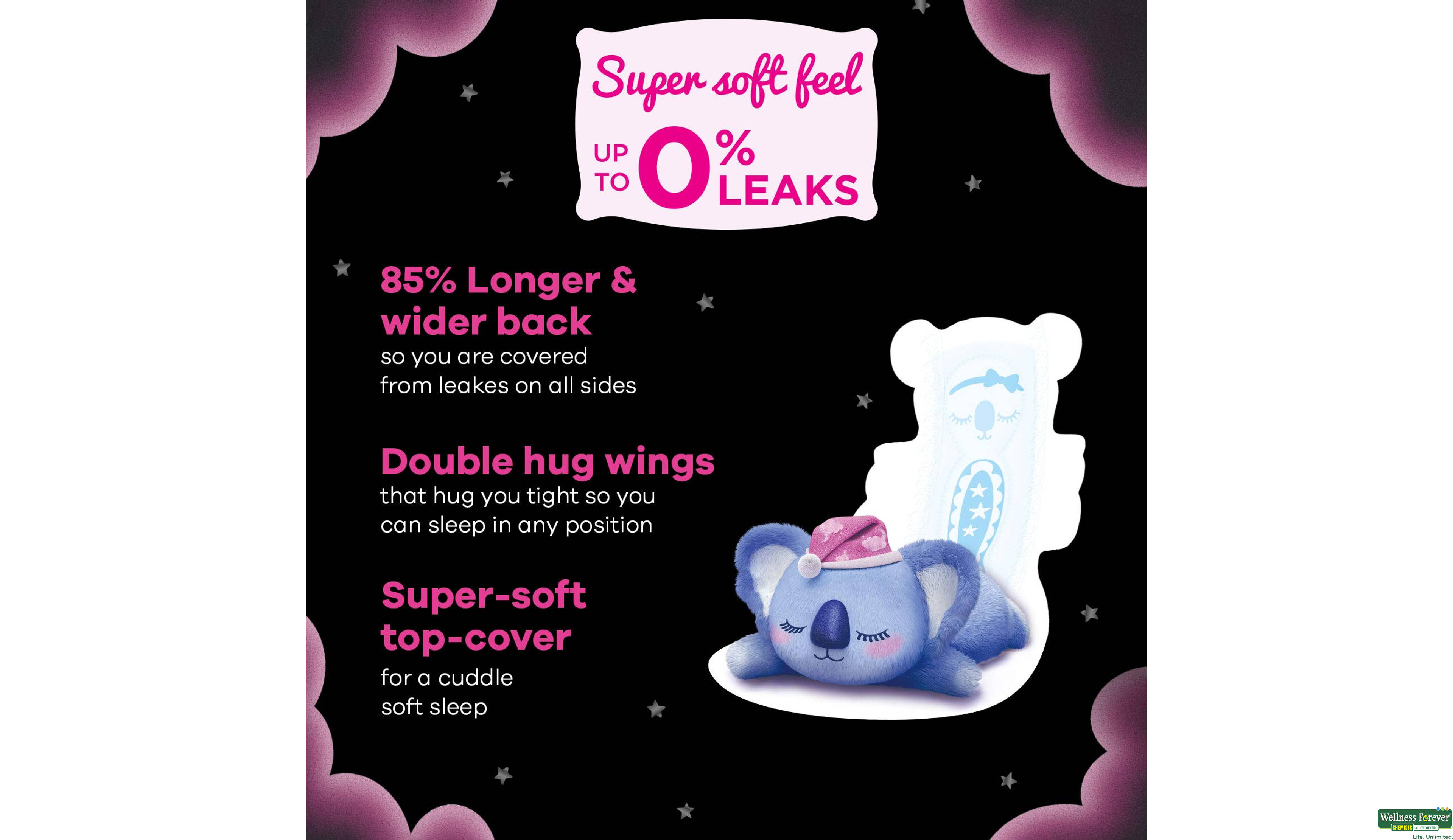 WHISPER KOALA2 ON XXL+ 10PC- 6, 10PC, 