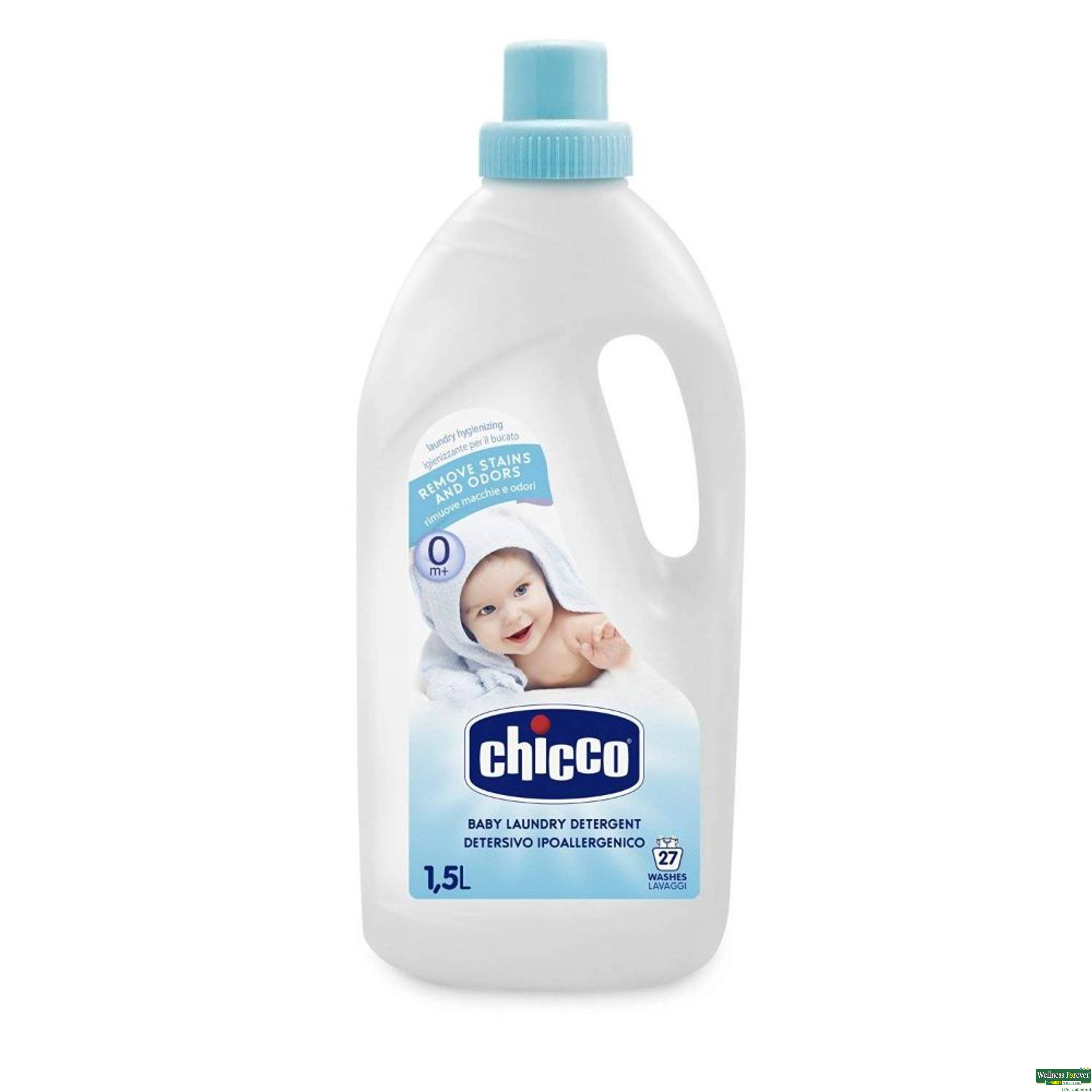 CHICCO BABY LAUNDRY DETERGENT 1.5LTR-image