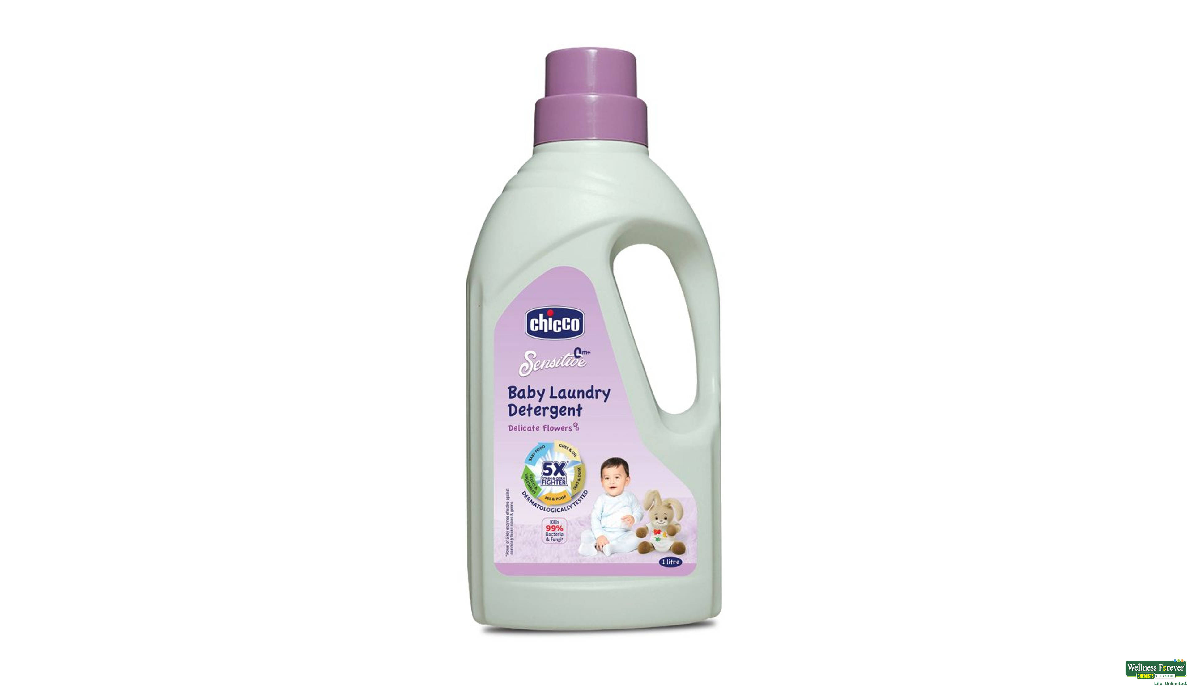 CHICCO BABY SENSITIVE LAUN/DETERG DELI 1LTR- 1, 1LTR, 