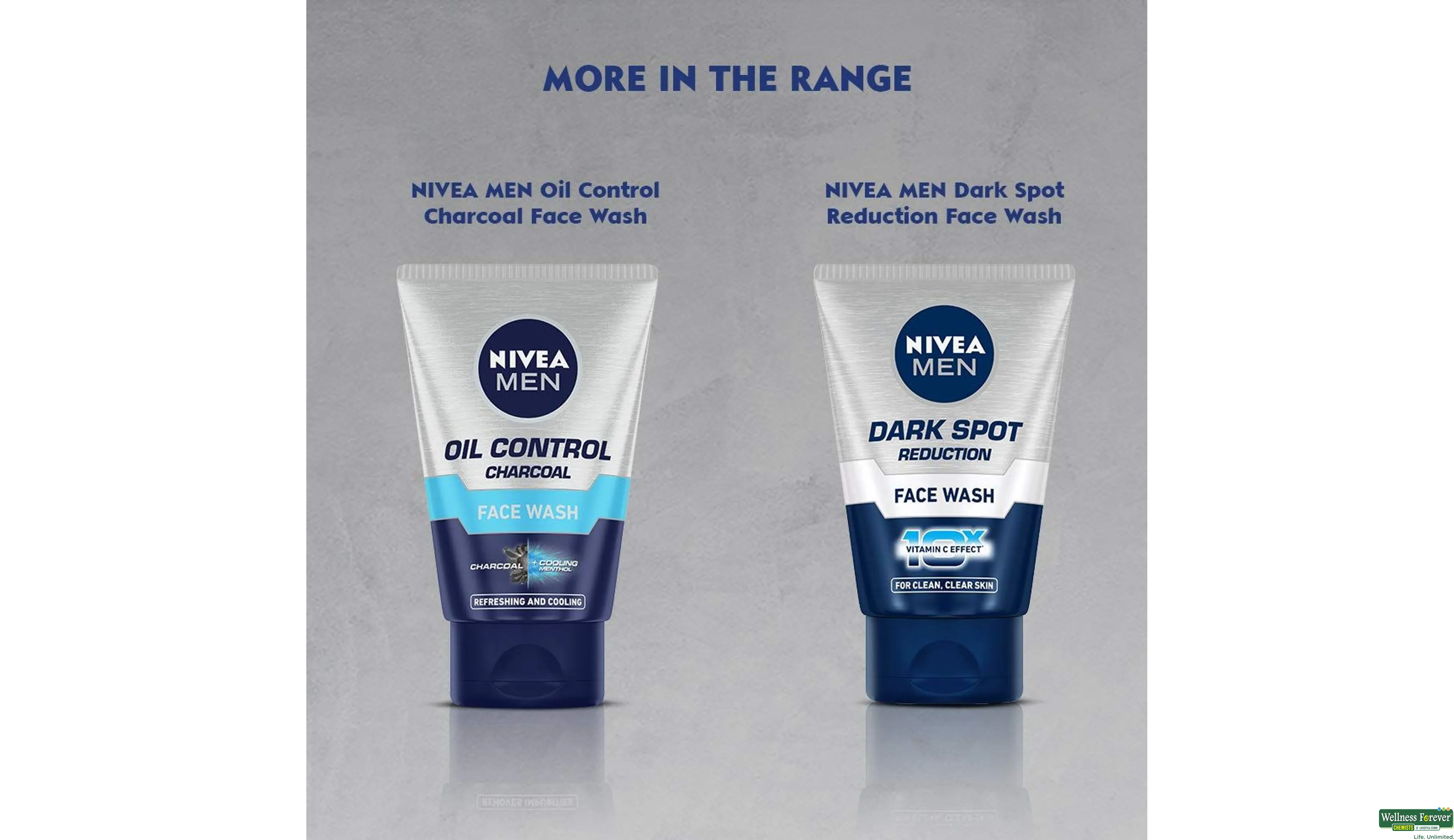 NIVEA F/WASH MEN ACNE 100GM- 4, 100GM, 