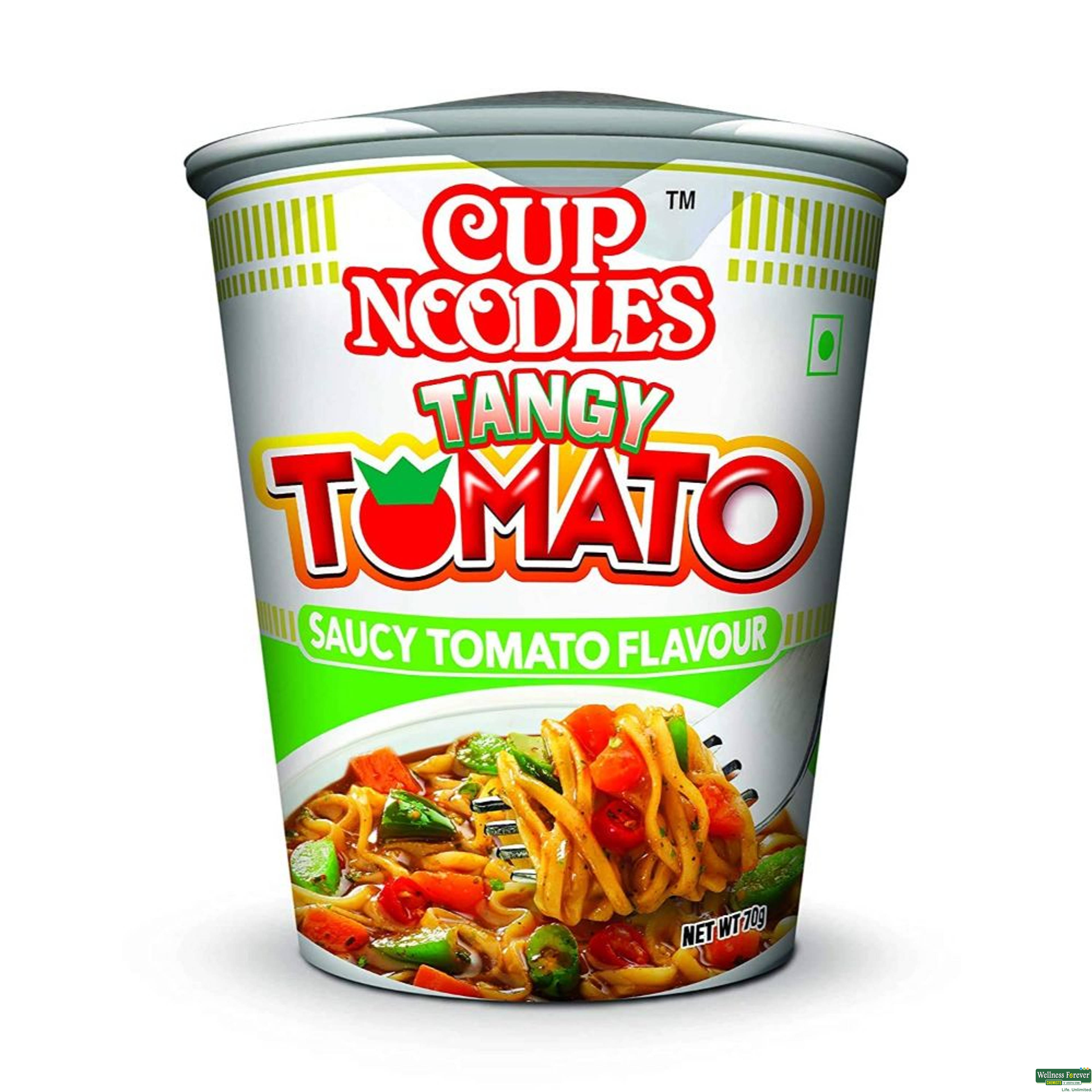 TOP RAMEN CUP NOODLES TOMATO 70GM-image