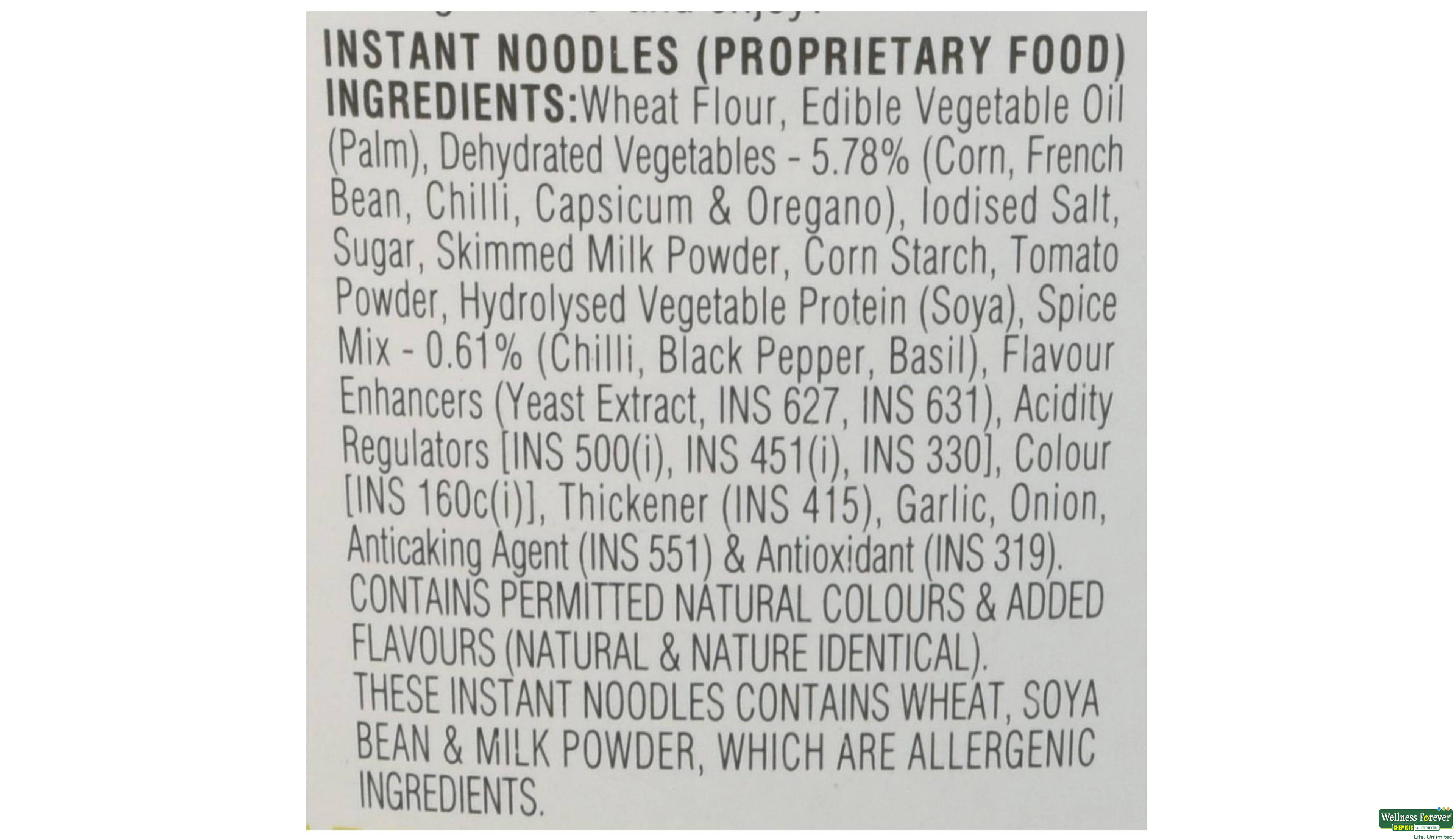 NISSIN CUP NOODLES ITALIANO 70G- 4, 70GM, null