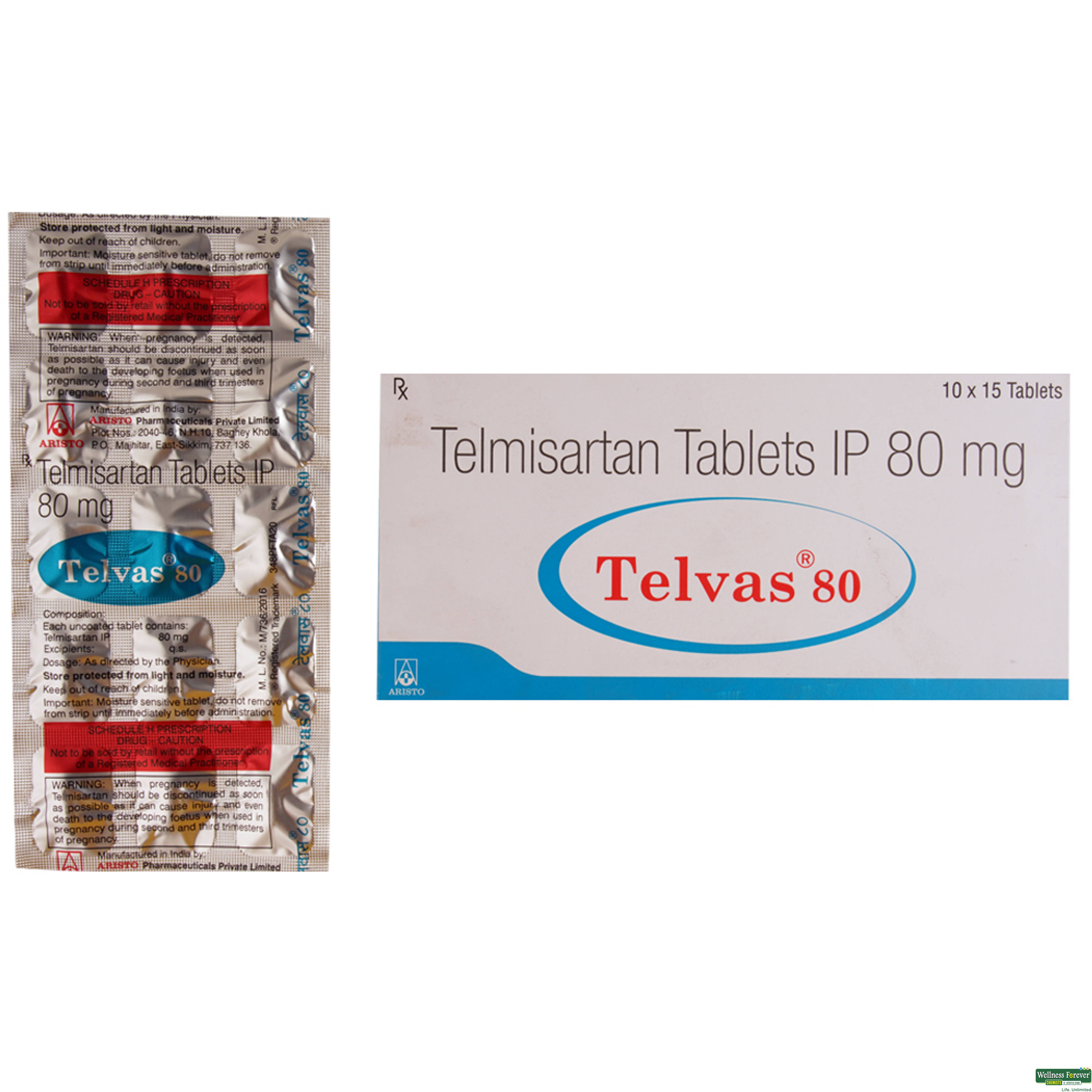 TELVAS 80MG 15TAB-image