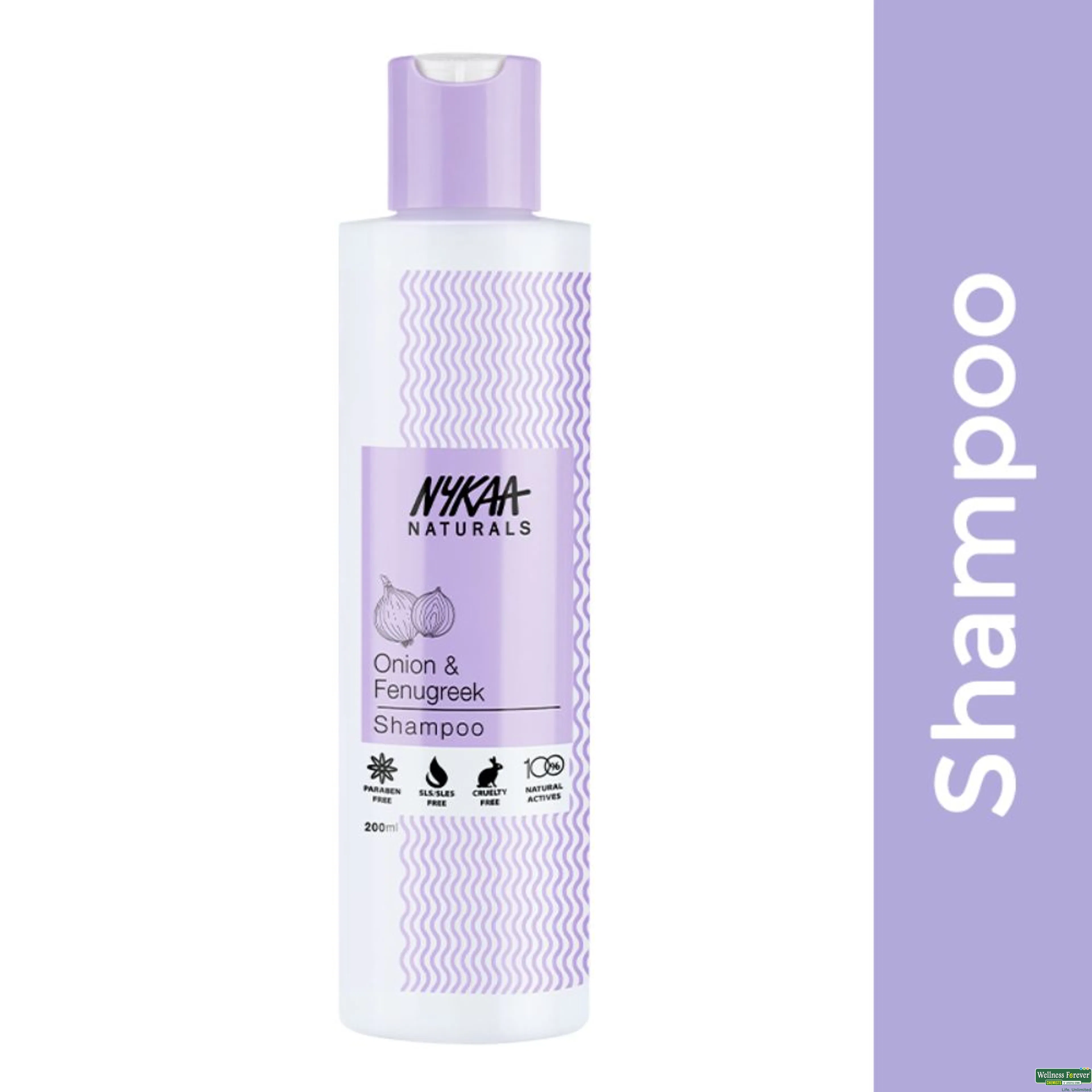 NYKAA SHAMPOO ONION & FENUGREEK 200 ML 200ML-image