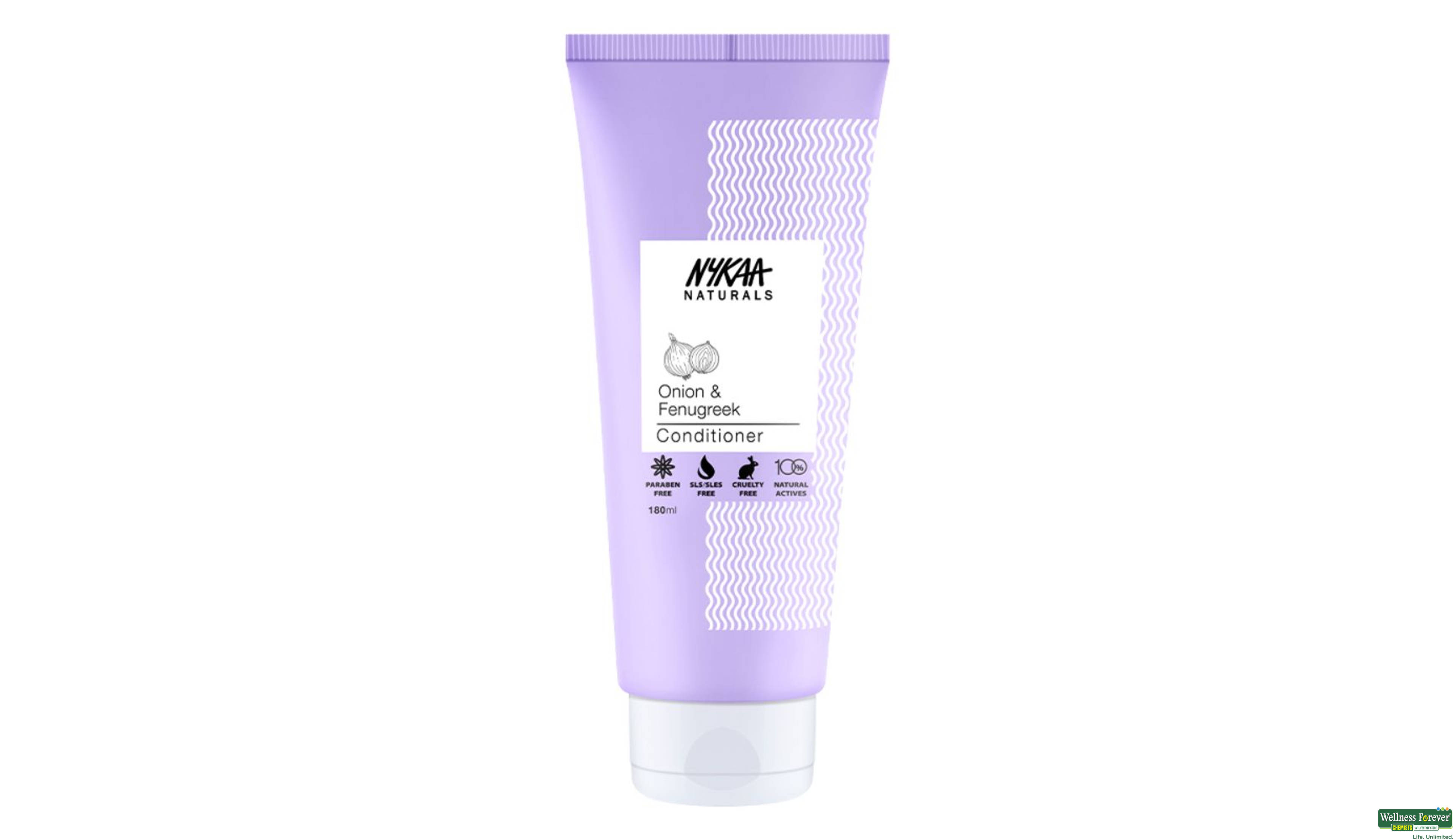 NYKAA CONDITIONER ONION & FENUGREEK 180ML- 5, 1PC, 