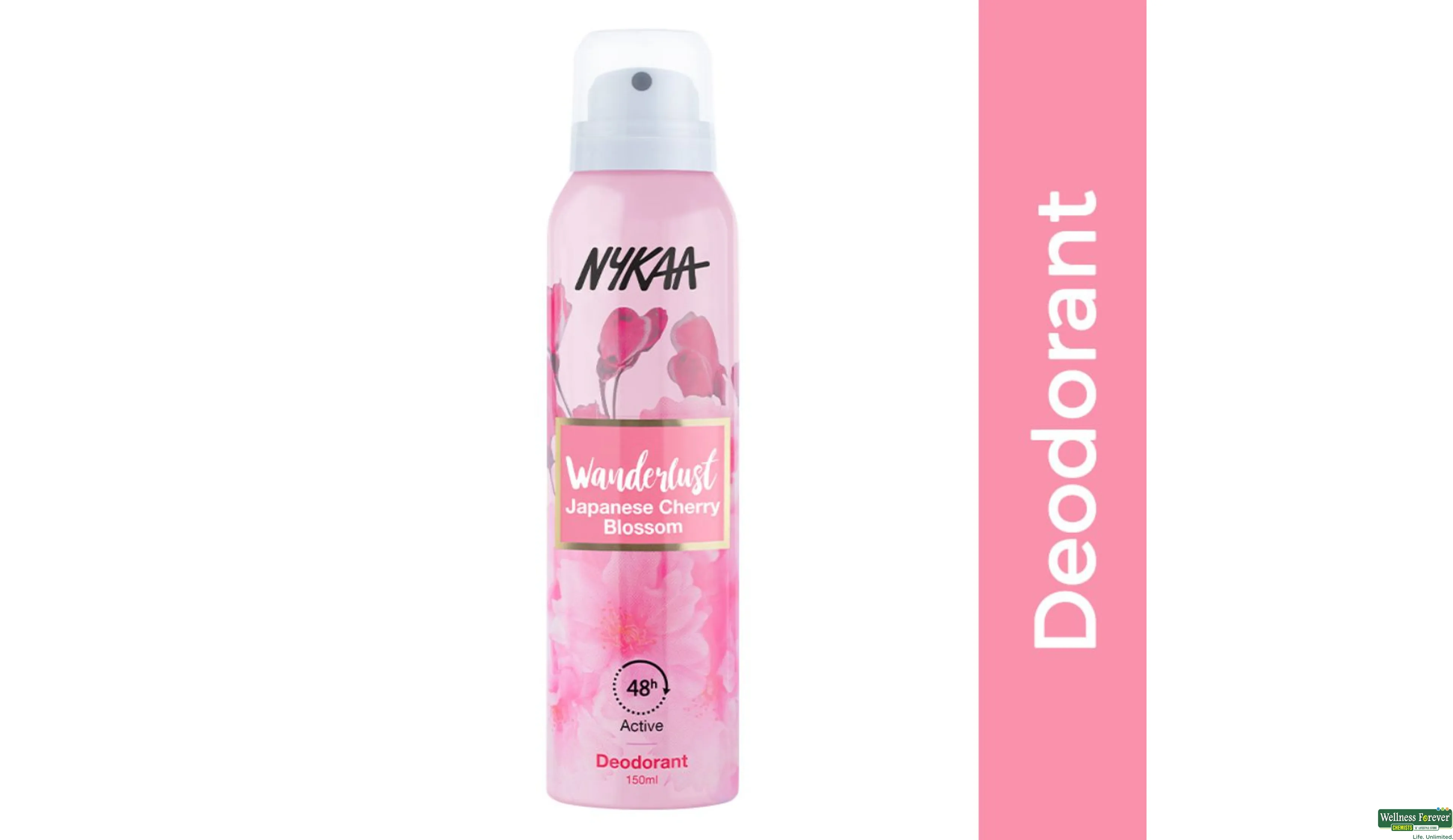 NYKAA DEO SPRAY JAPANESE CHERRY BLOSSOM 150ML- 1, 1PC, 