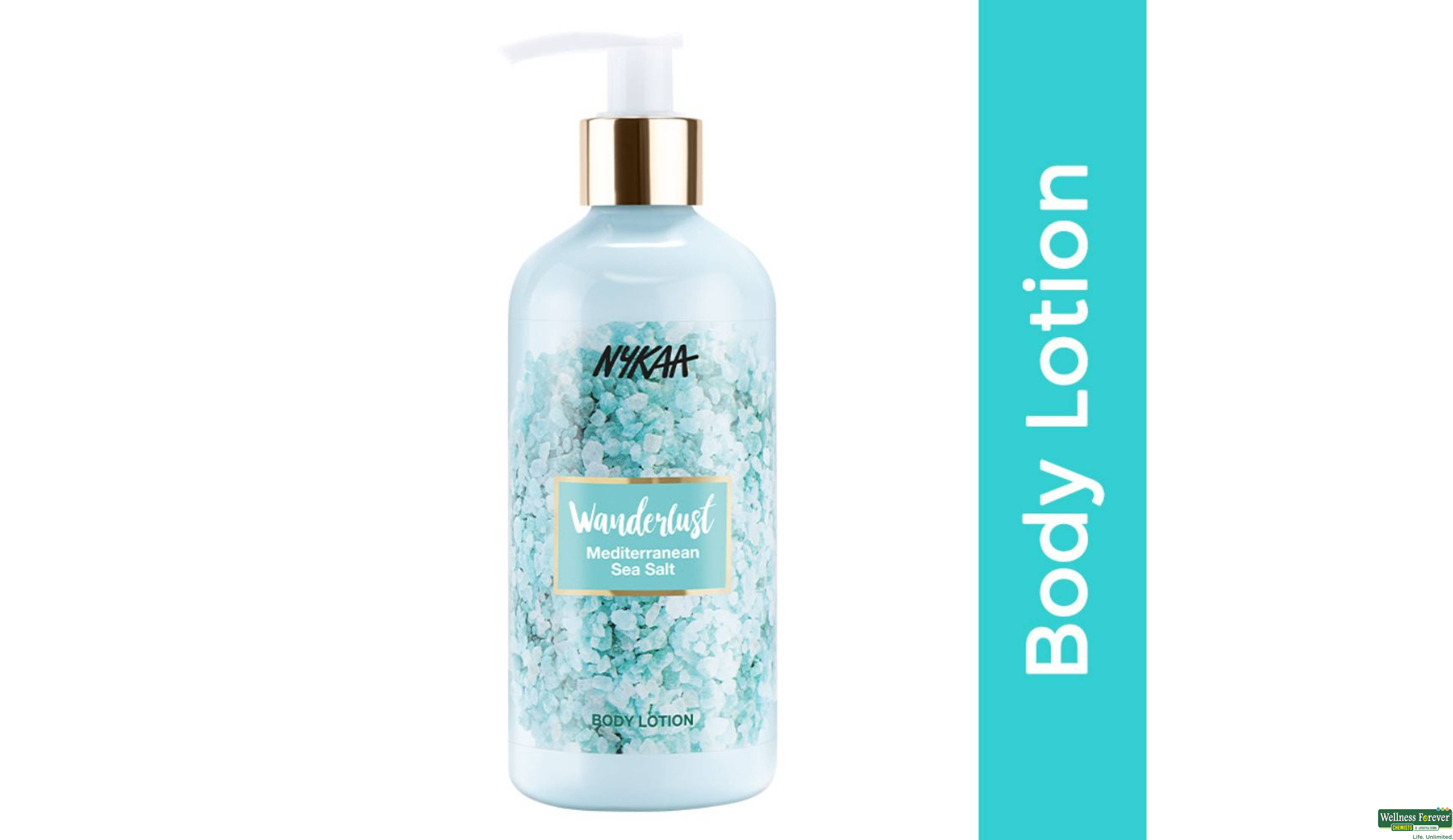 NYKAA WANDERLUSTSEA SALT BODY LOTION 300ML- 1, 1PC, 