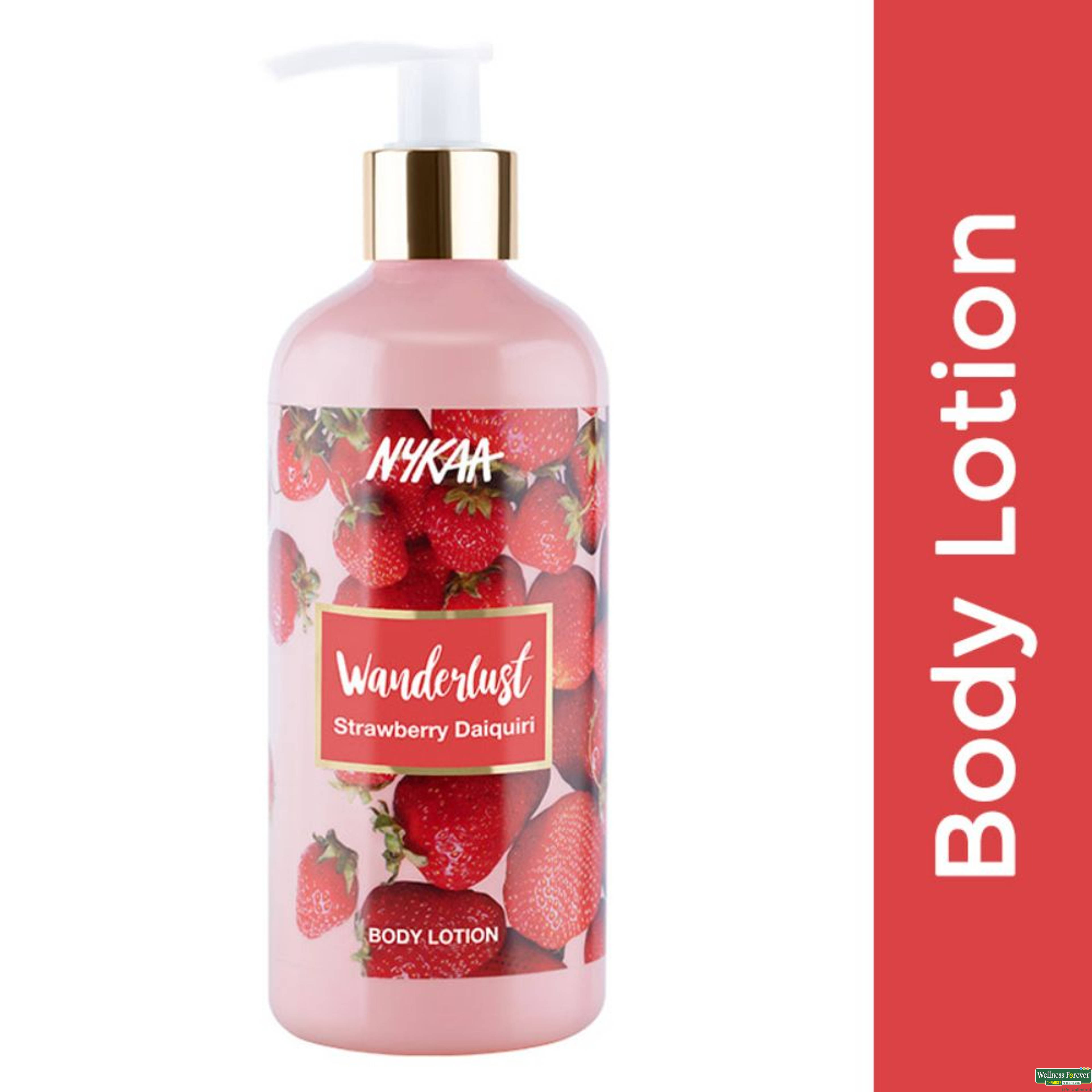 Nykaa Wanderlust Body Lotion, Strawberry Daiquiri, 300 ml-image