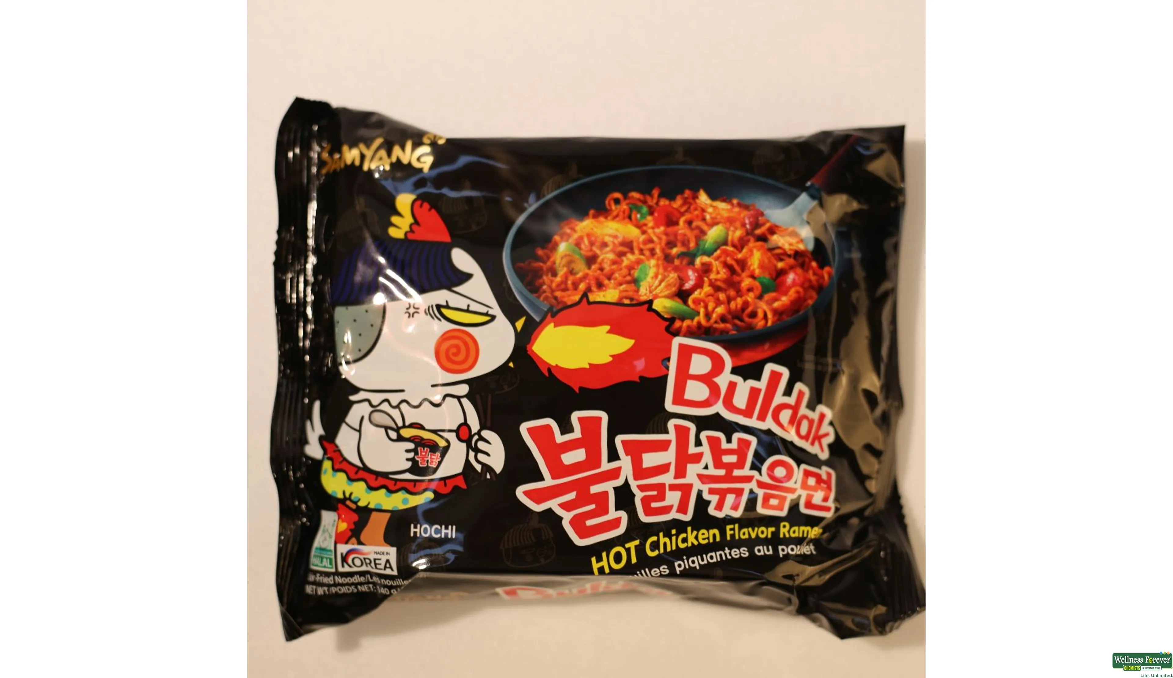 Buy Samyang Hot Chicken Ramen Buldak Fire Noodles, 140 g Online at