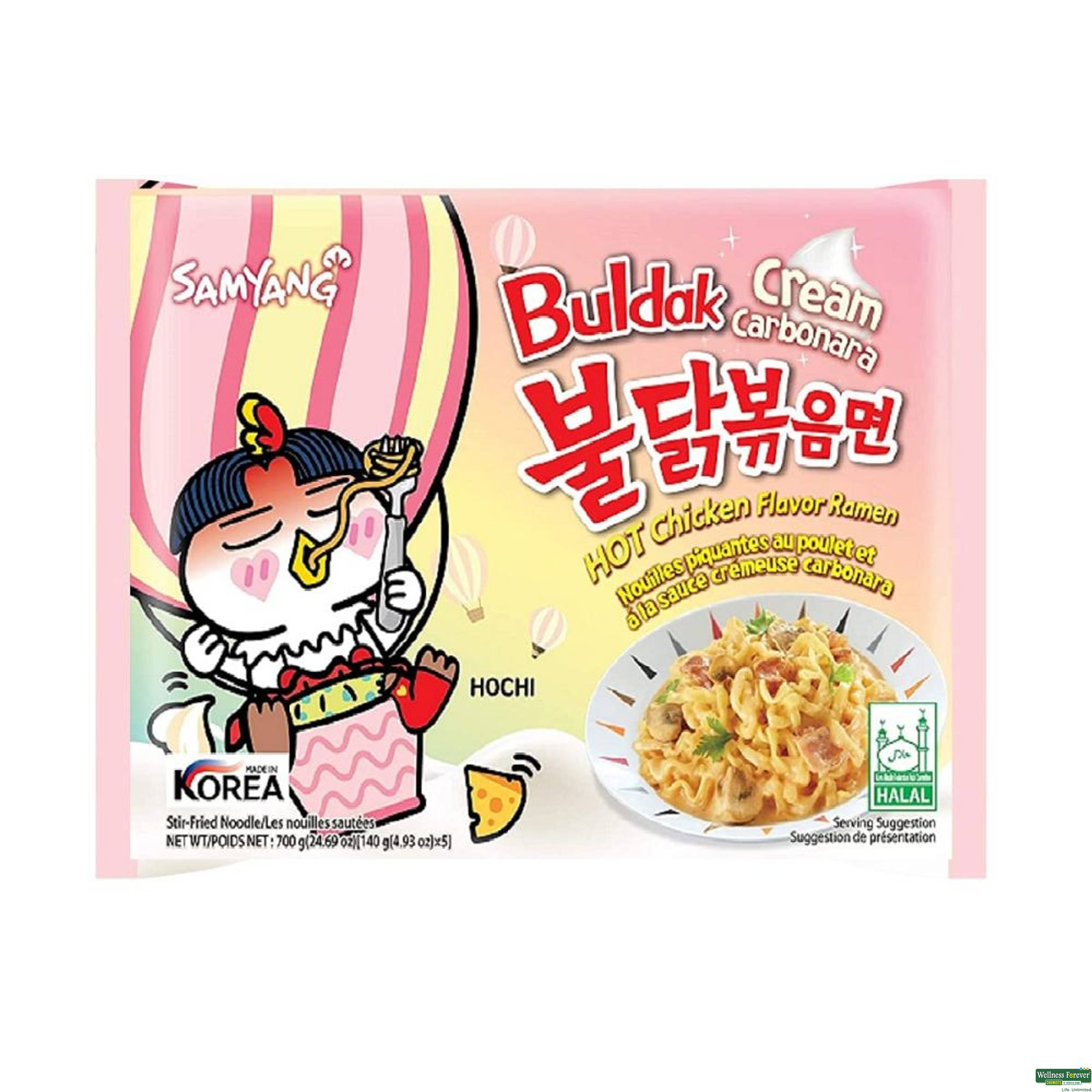 Samyang Buldak Cream Carbonara, 140 g-image