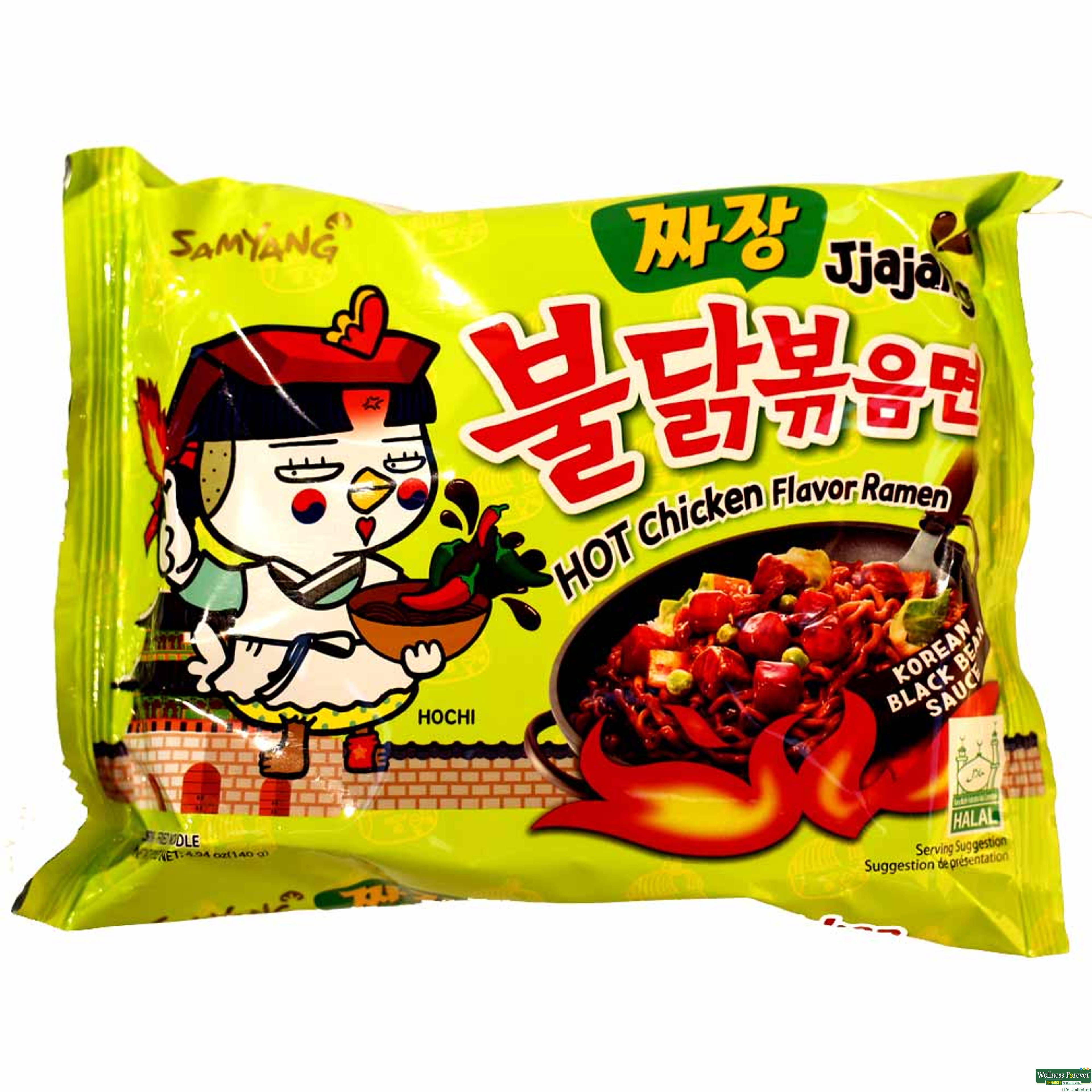 Samyang Hot Chicken Ramen Jjajang Noodles 700g-image