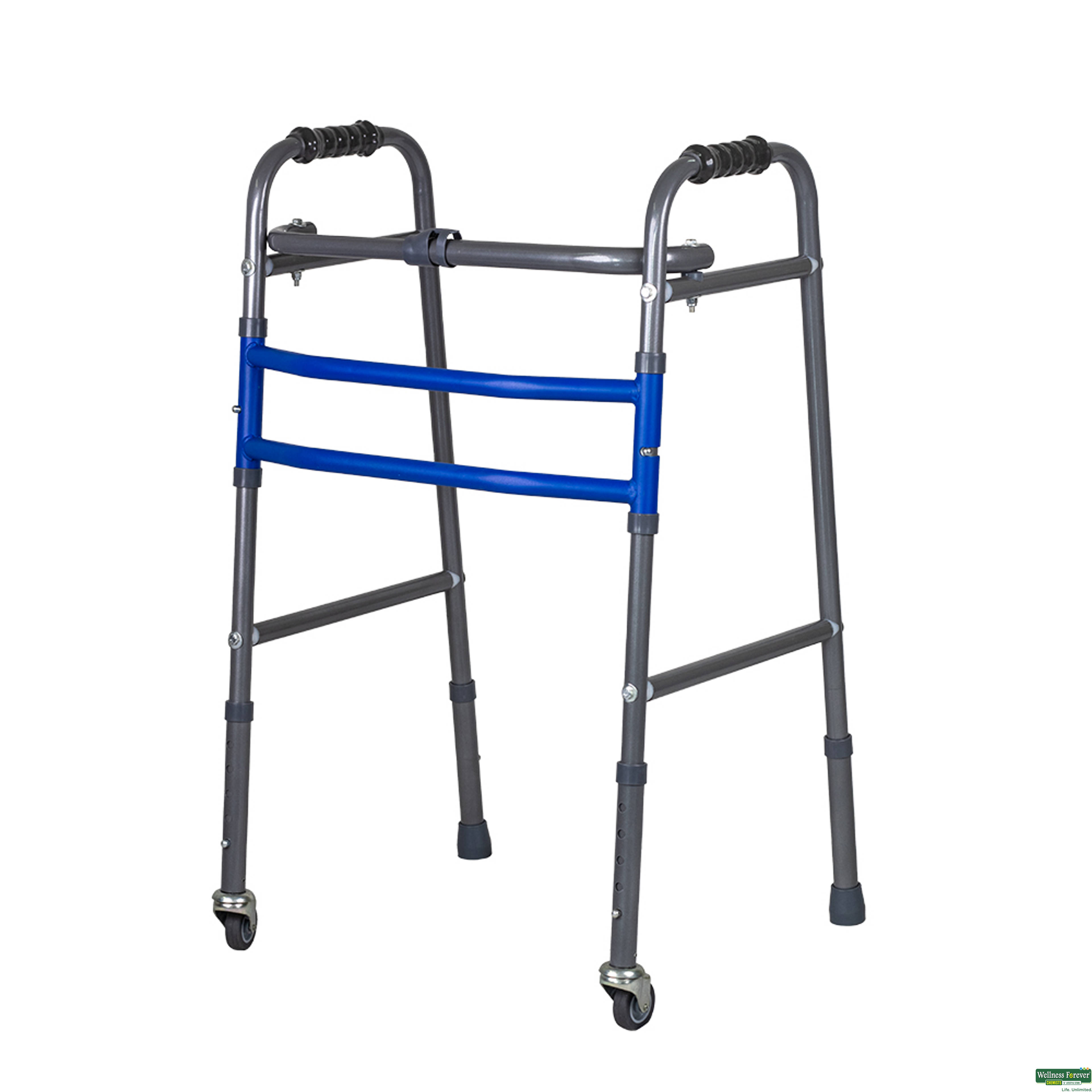 VISSCO WALKER FOLD WITH WHEEL 0936 U 1PC-image