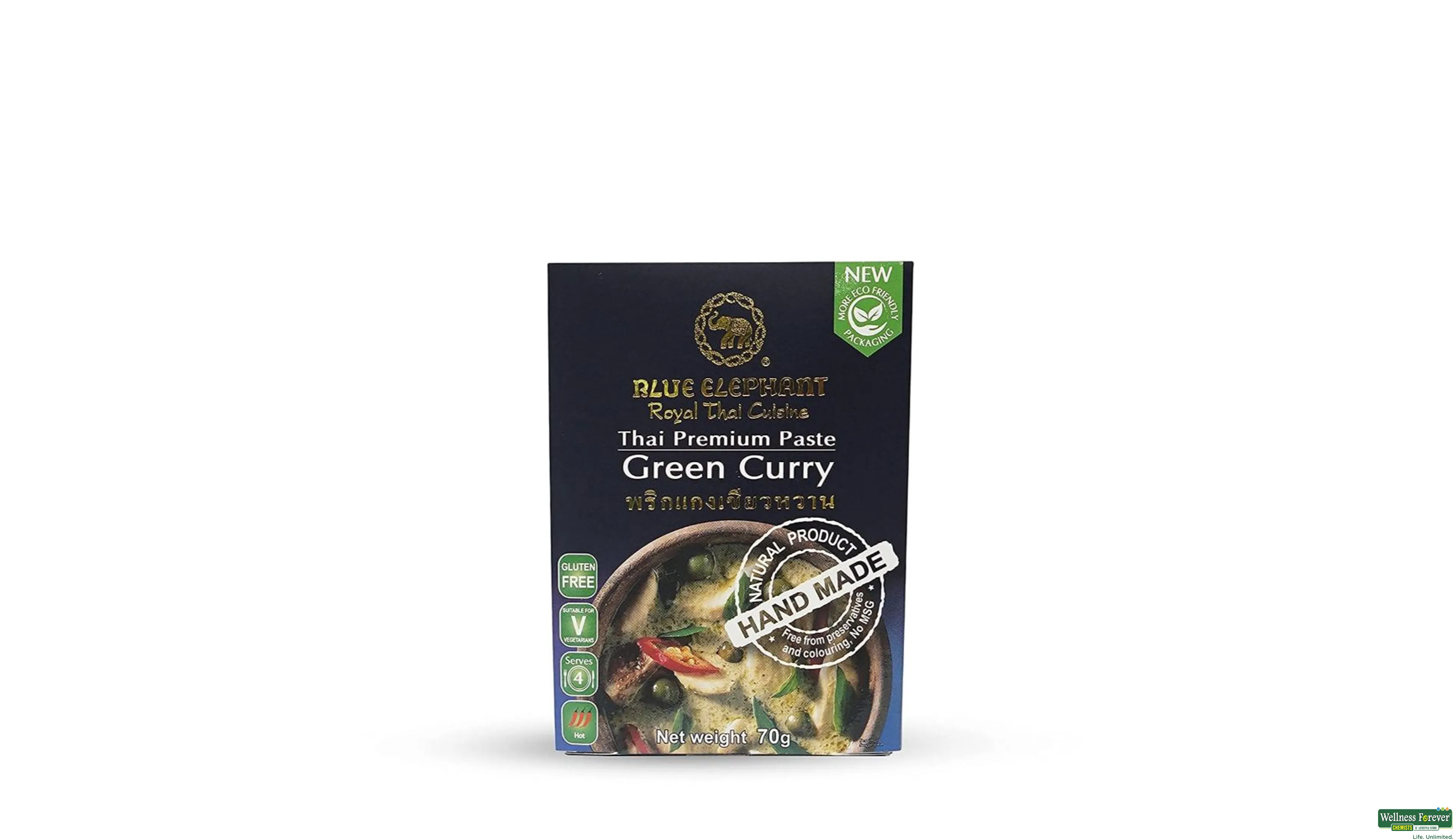 BLUE GREEN CURRY PASTE 70GM- 1, 70GM, 