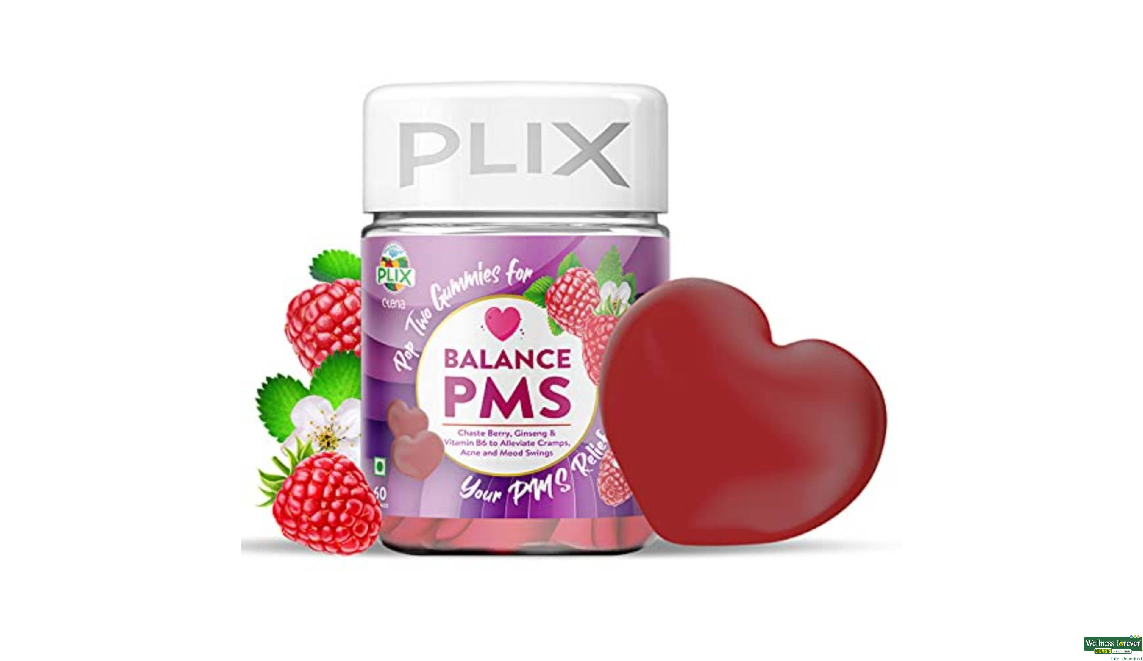 PLIX BALANACE PMS 60GUMMY- 1, 60GUMS, null