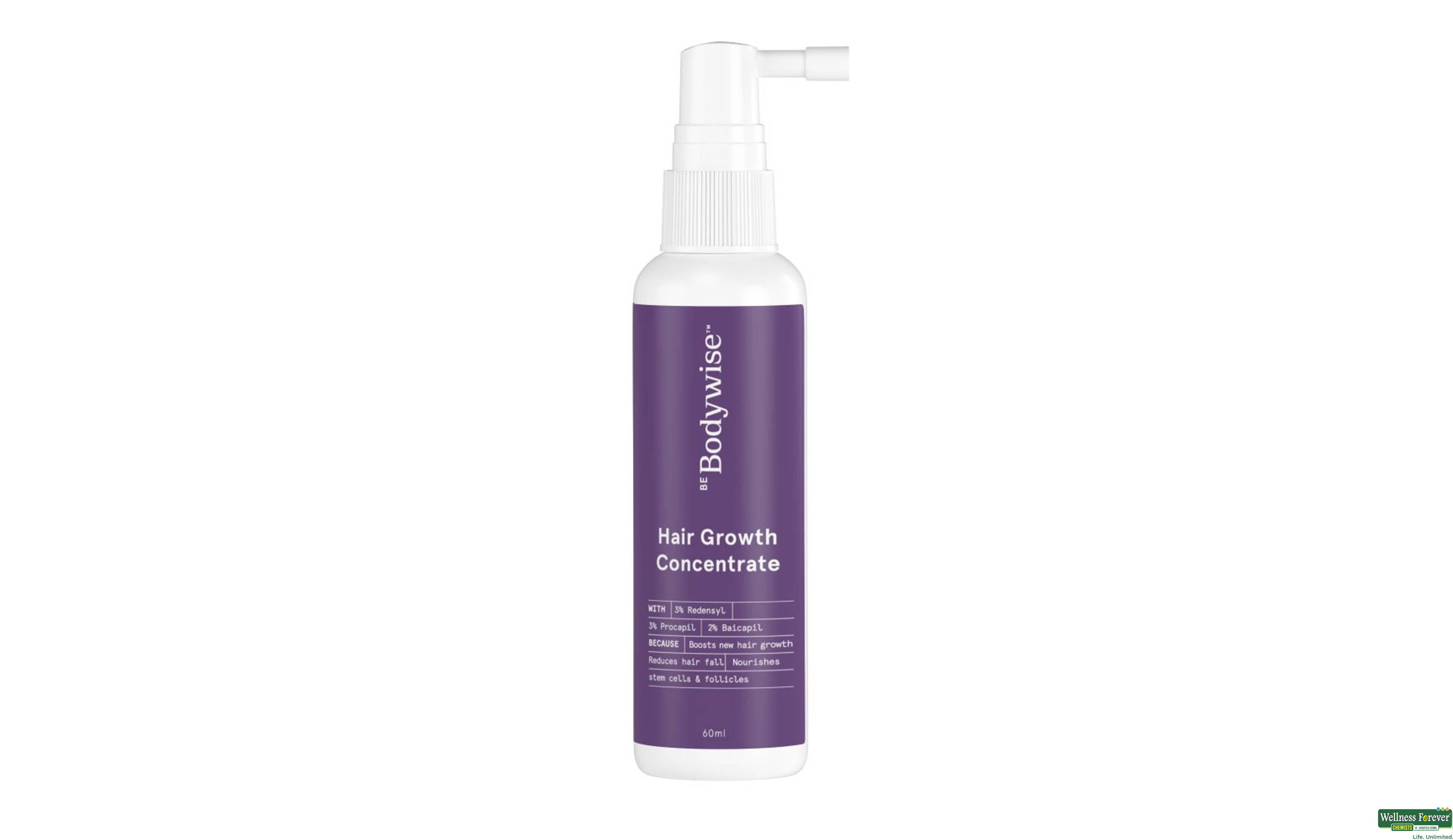 BODYWISE HAIR GROWTH CONCENTRATE 60ML- 1, 60ML, 