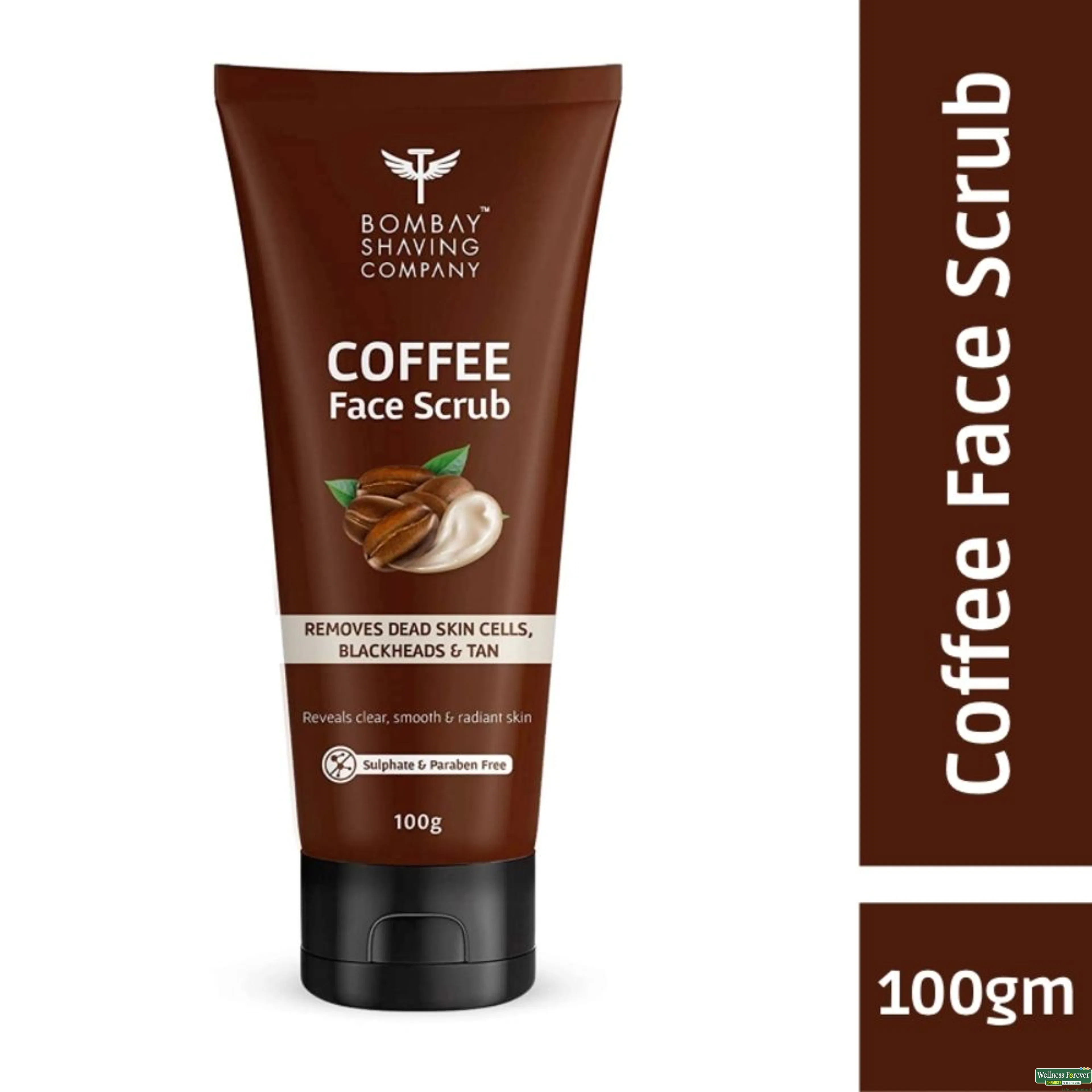 BOMBAY SHAVING COFFEE FACE SCRUB 100GM-image