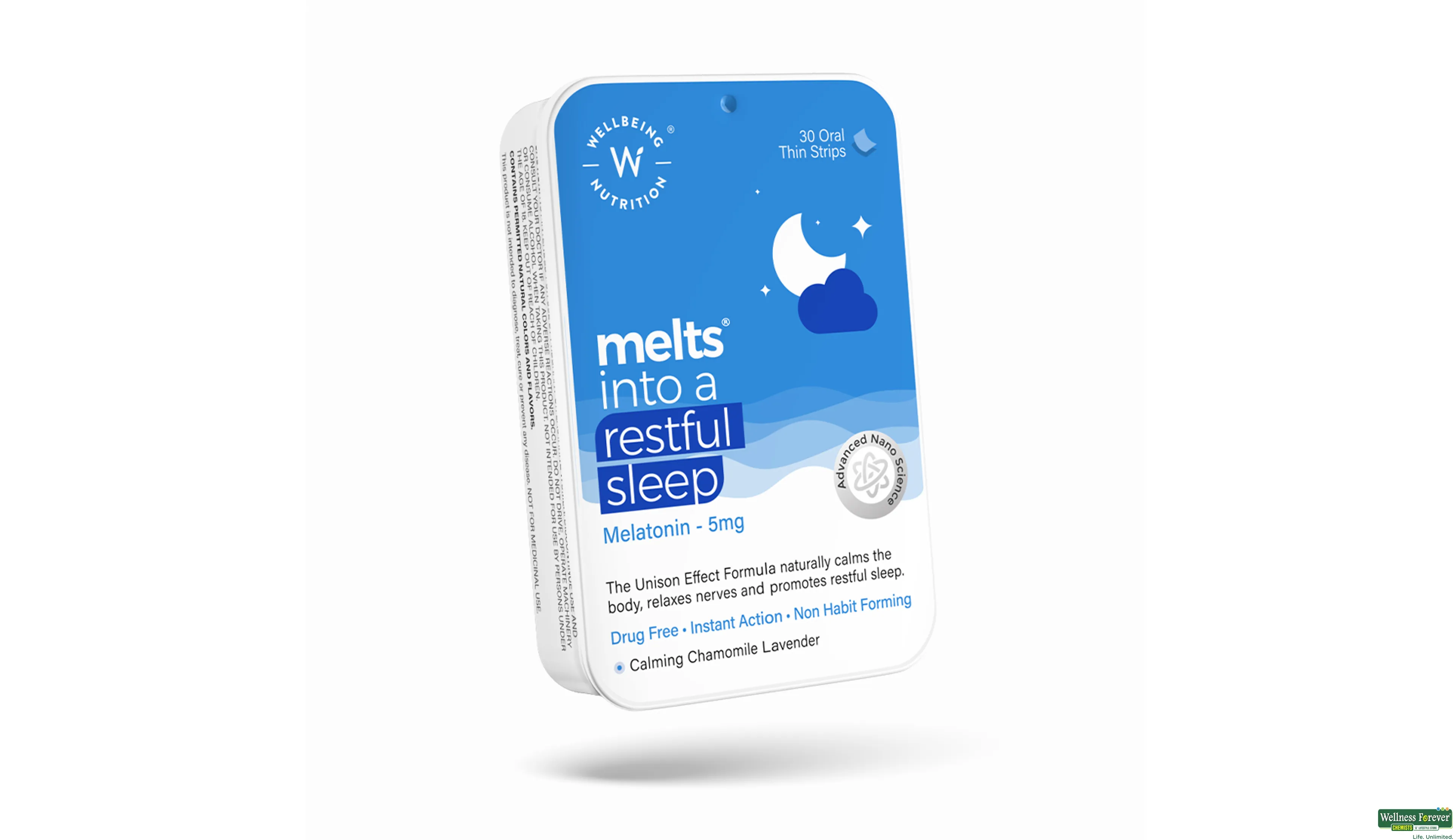 WELLBEING RESTFUL SLEEP 30MELTS- 1, 30PC, 