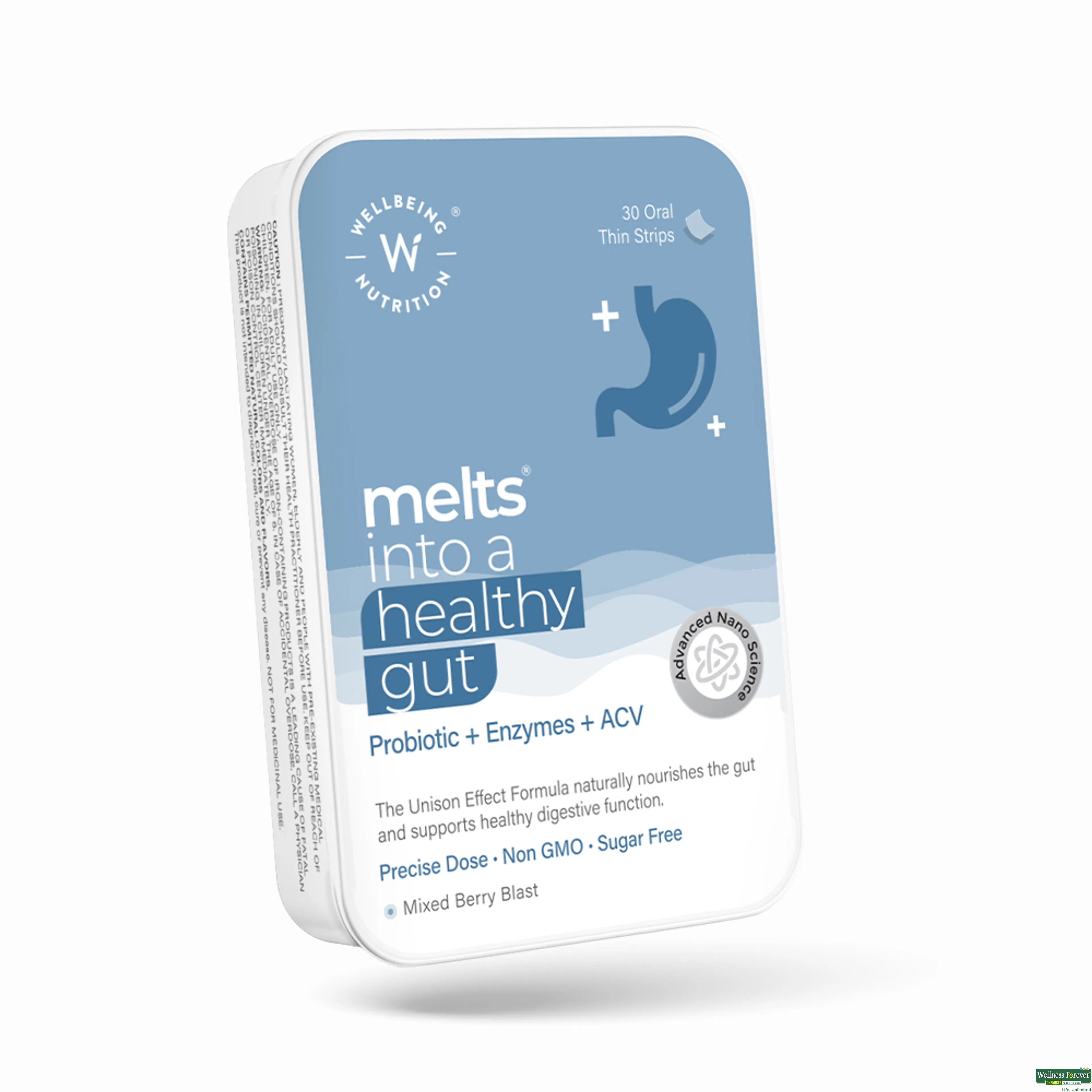 WELLBEING HEALTHY GUT 30MELTS-image