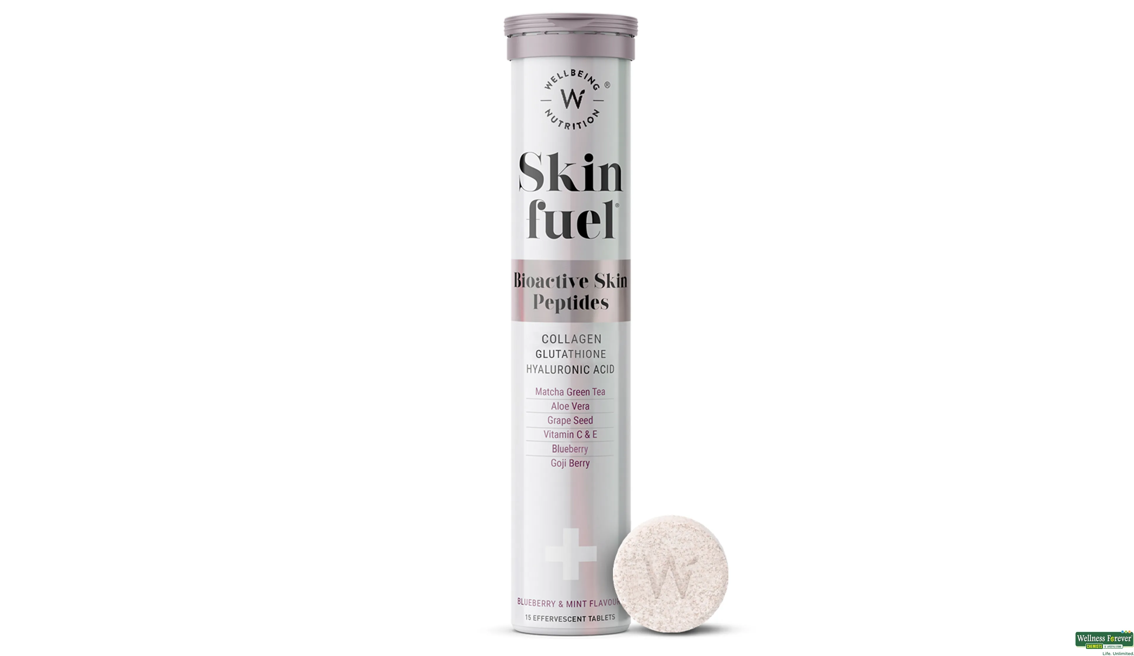 WELLBEING SKIN FUEL 15TAB- 1, 15TAB, null