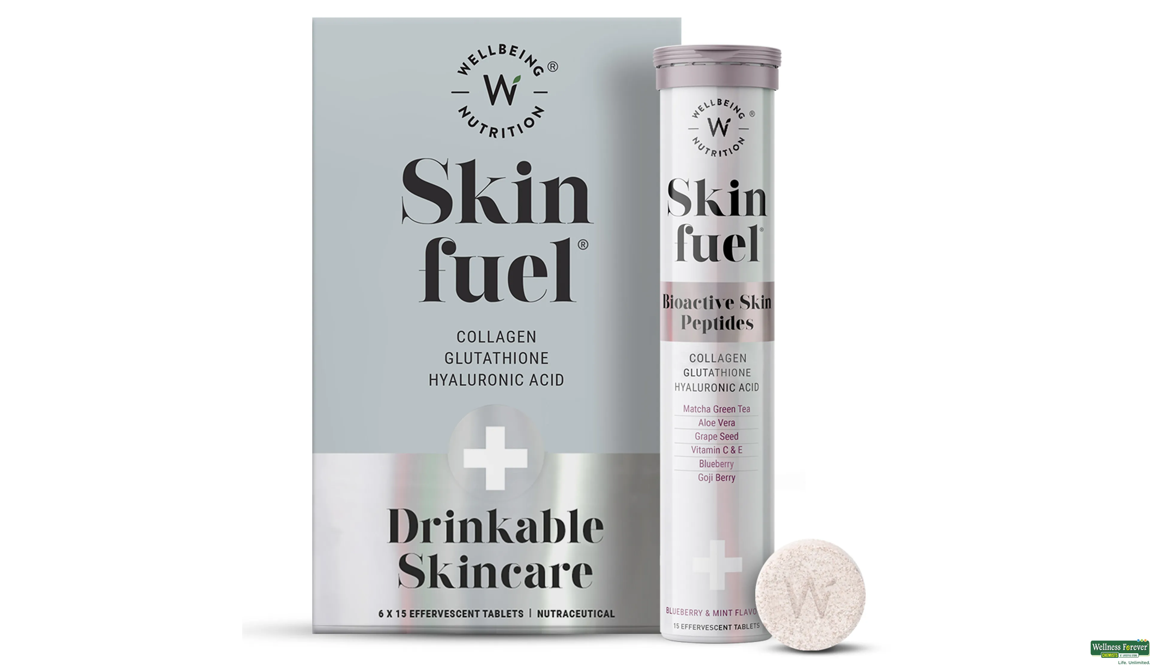 WELLBEING SKIN FUEL 15TAB- 7, 15TAB, null