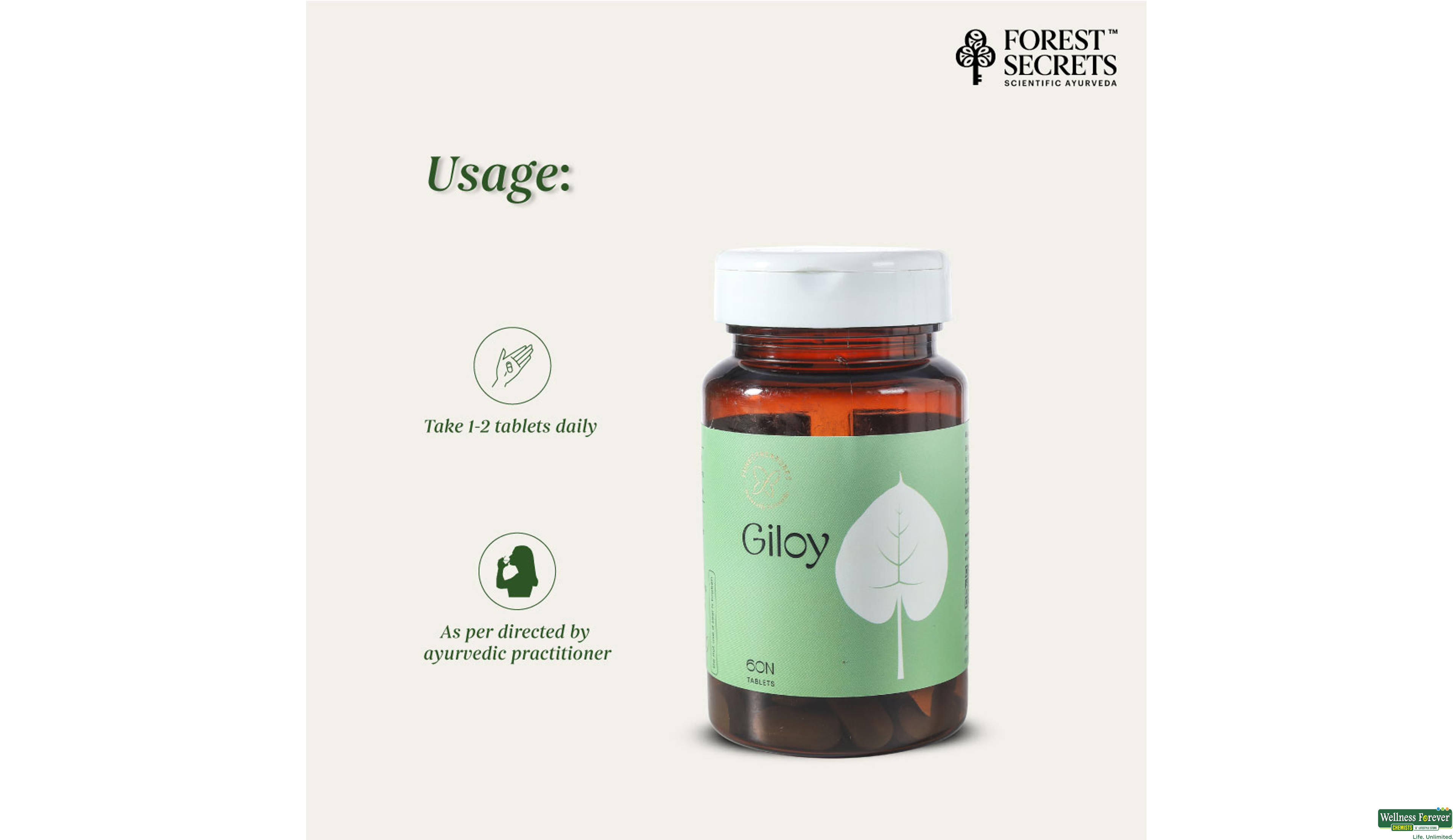 FORESTREASURES GILOY 60TAB- 3, 60TAB, 