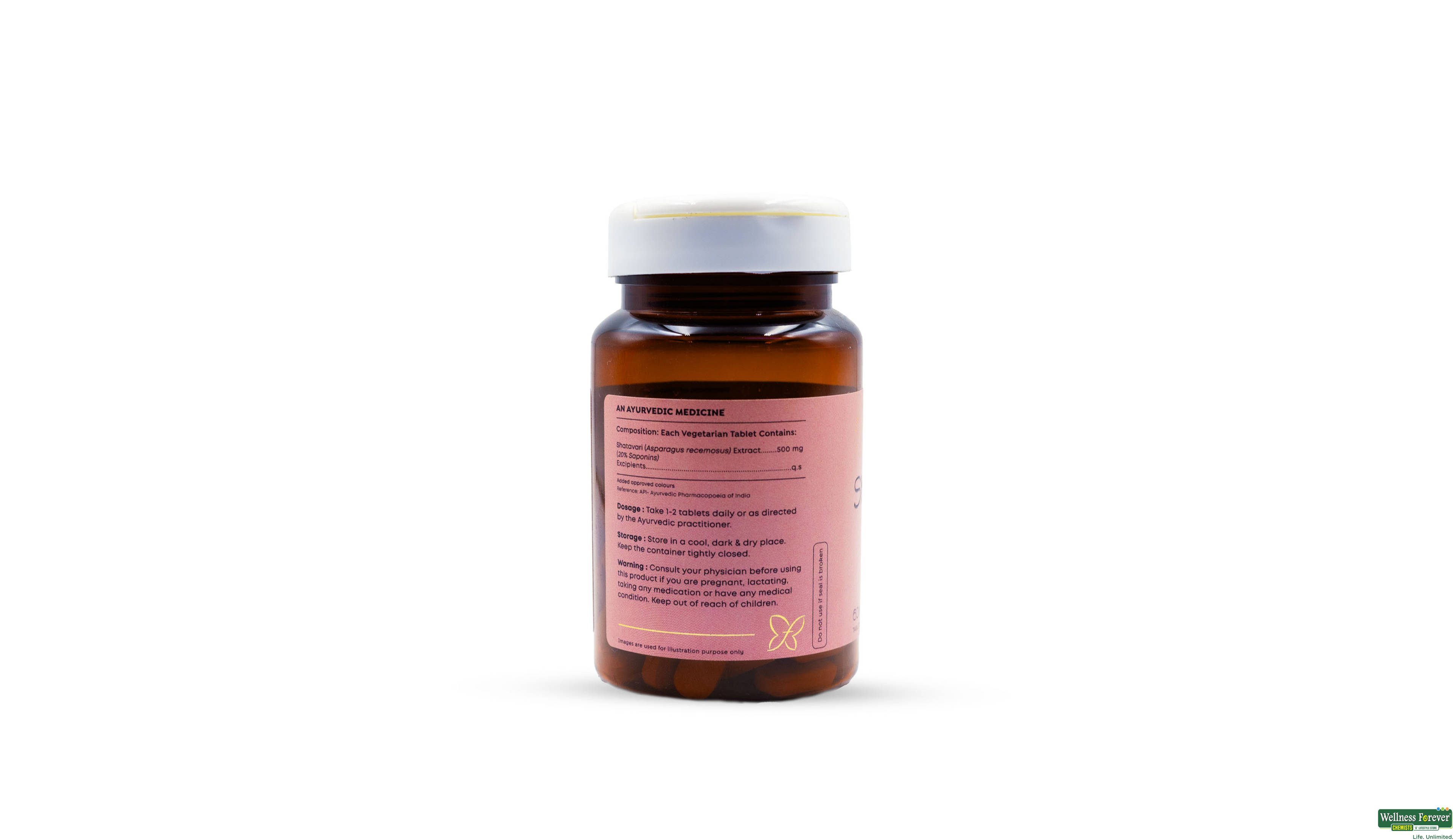 FORESTREASURES SHATAVARI 60TAB- 3, 60TAB, 