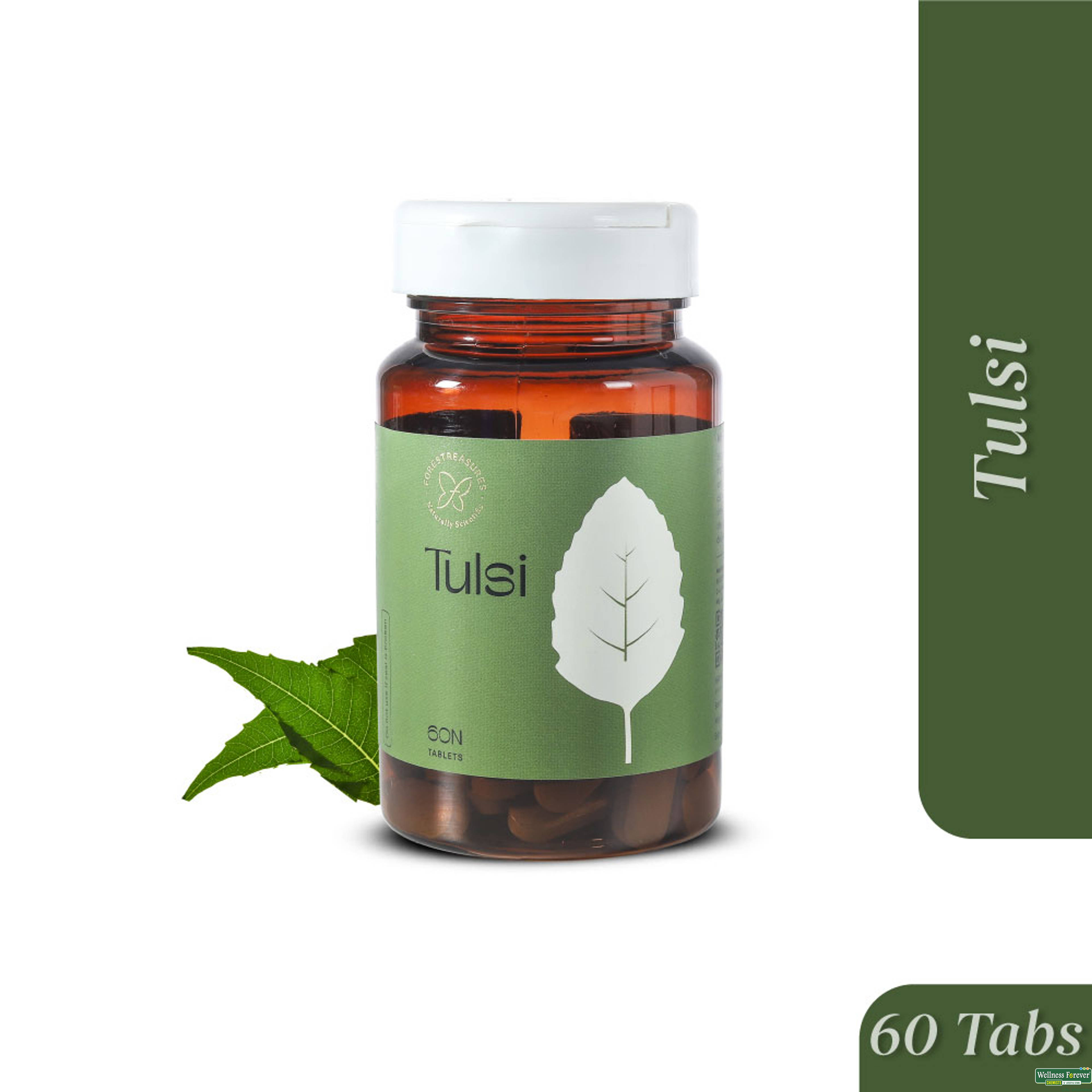 Forest Secrets Tulsi, 60 Tablets-image