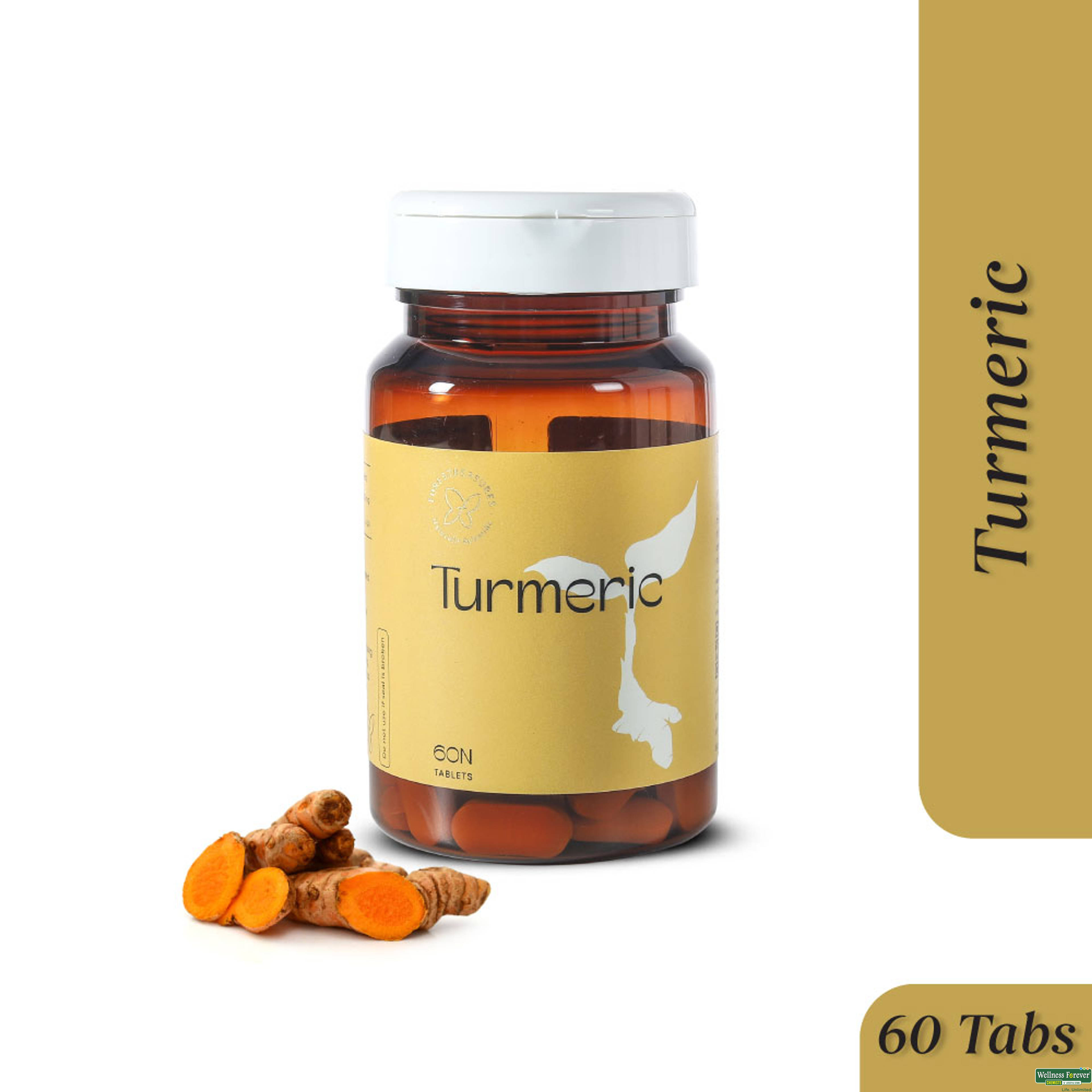 Forestreasures Turmeric, 60 Tablets-image