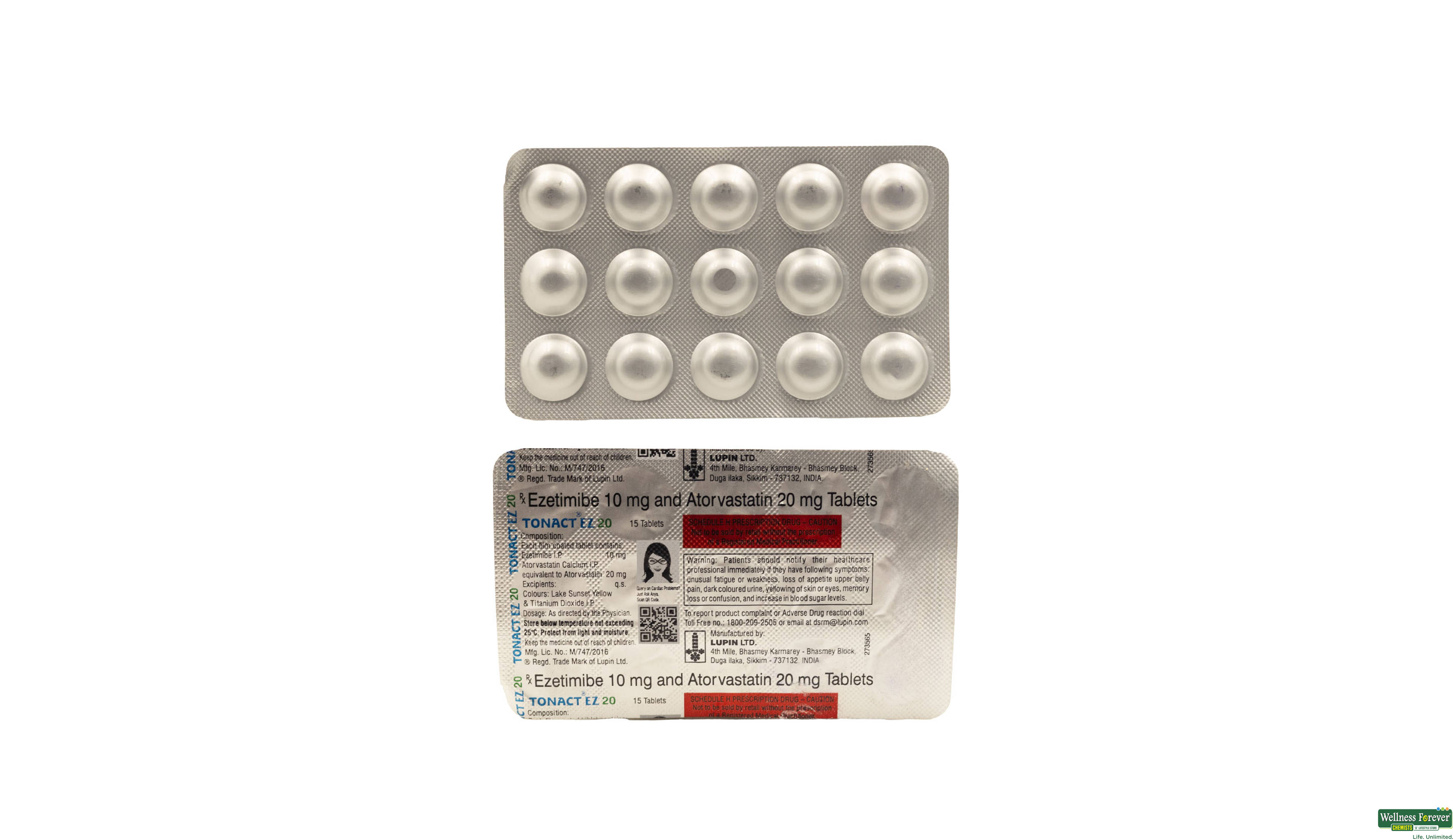 TONACT EZ 40MG 10TAB- 1, 10TAB, 