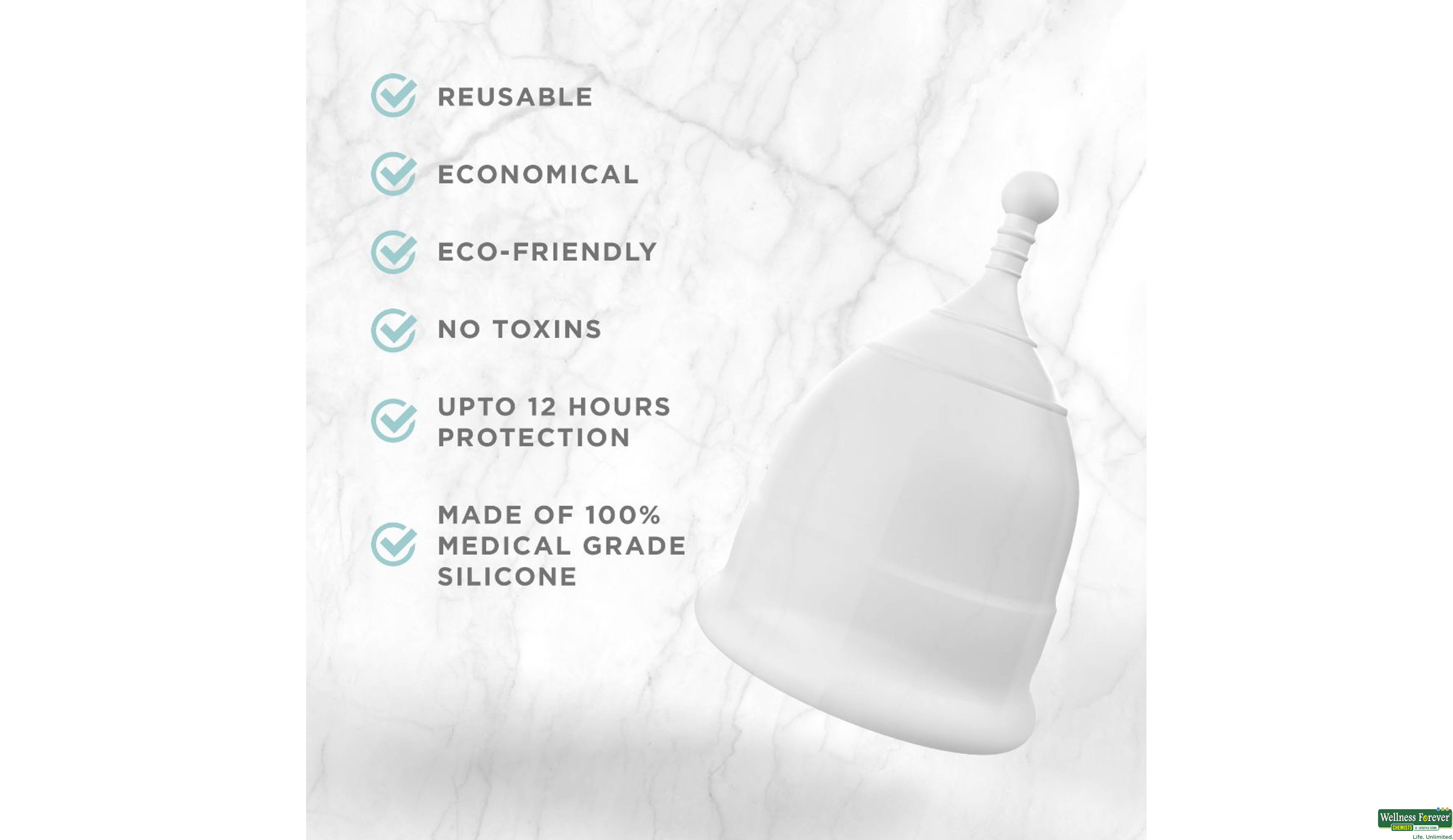 MENSTRUAL CUPS LARGE 1PC- 2, 40GM, 