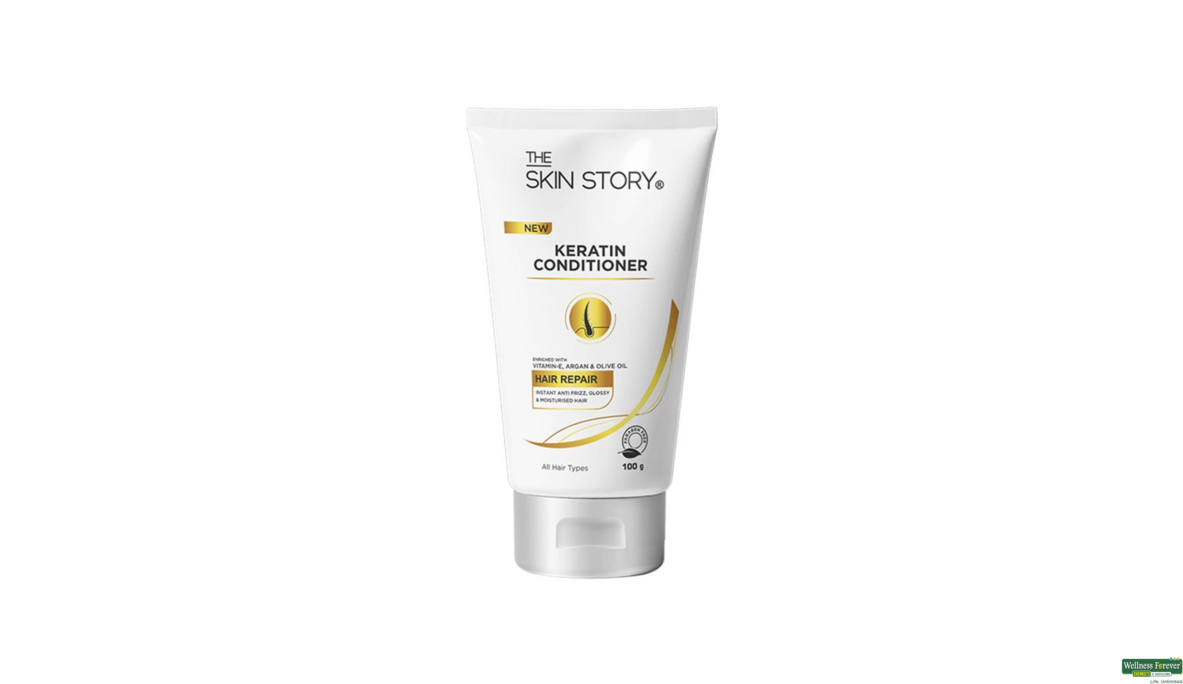 THE SKIN STORY KERATIN CONDITIONER INSTANT ANTI FRIZZ 100GM- 2, 100ML, null