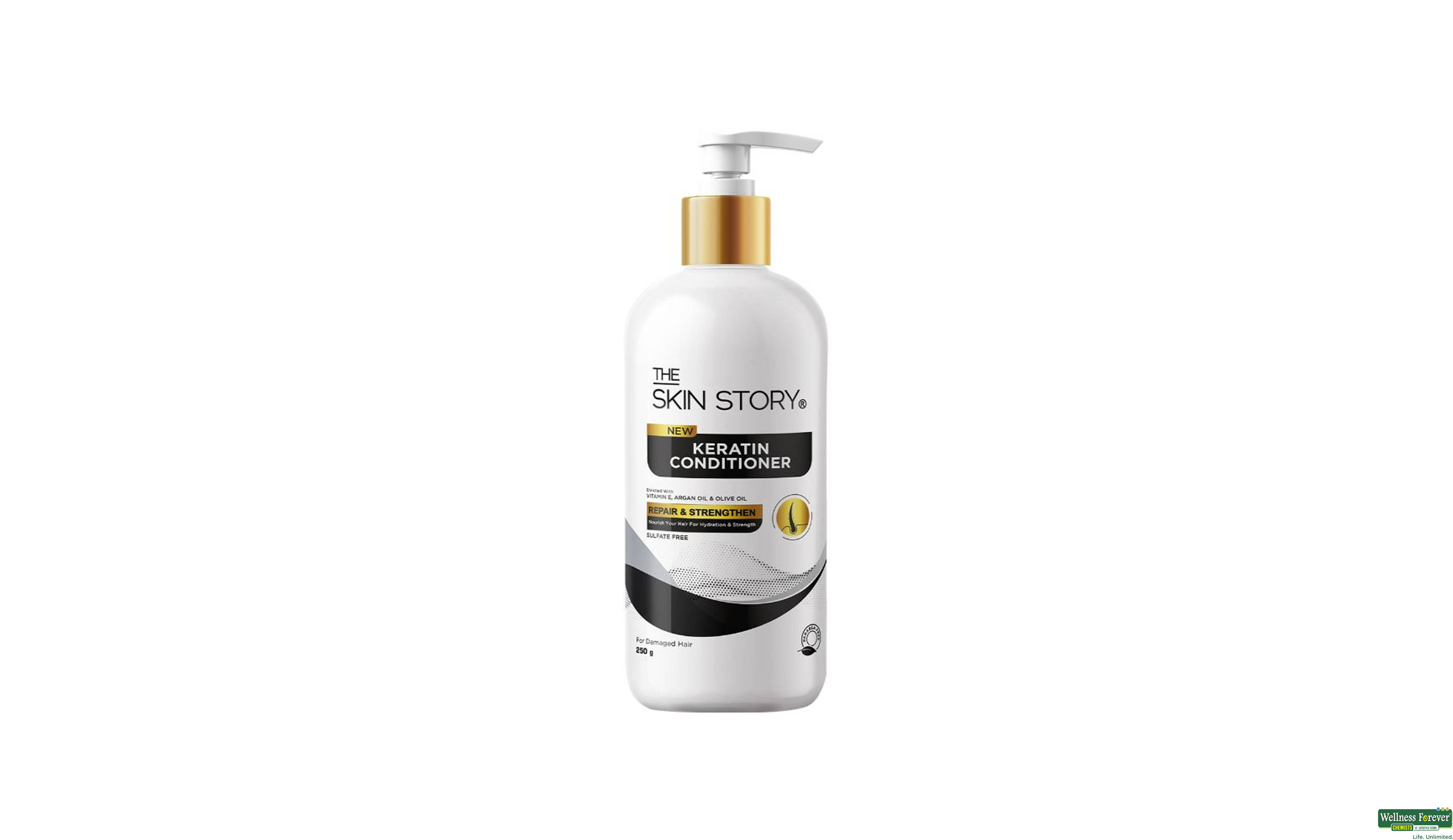 THE SKIN STORY KERATIN CONDITIONER FOR DAMAGMED HAIR 250GM- 2, 250ML, 