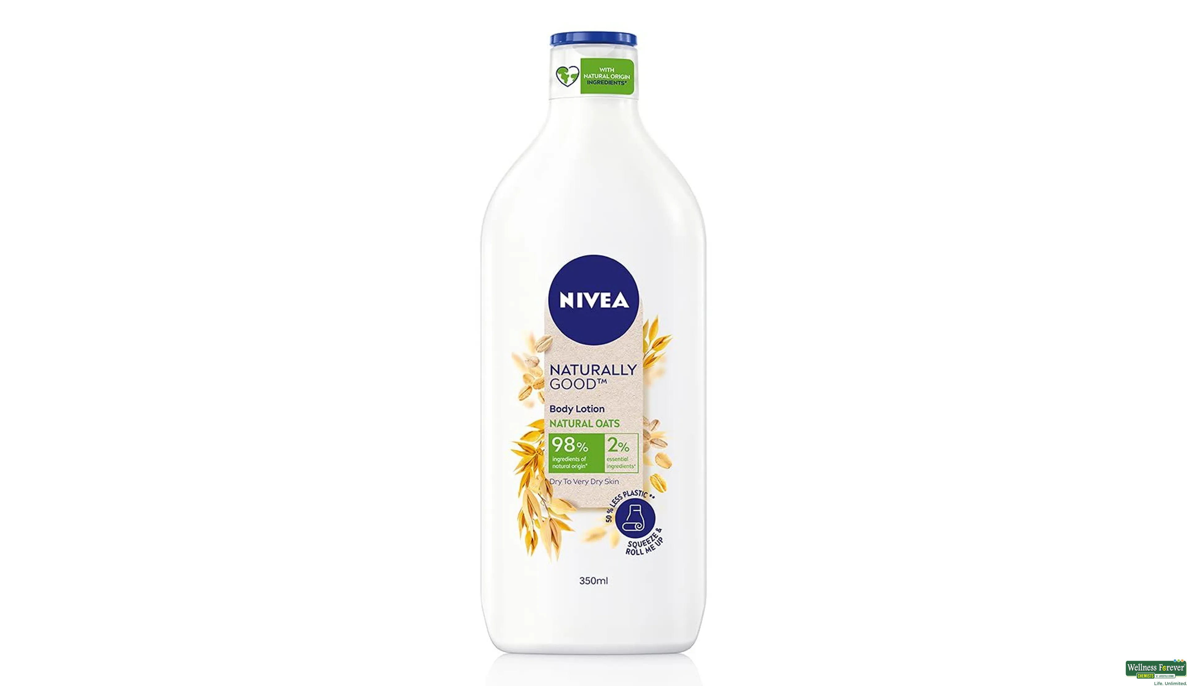 Buy Nivea Naturally Good Natural Oats Body Lotion, 350 ml Online