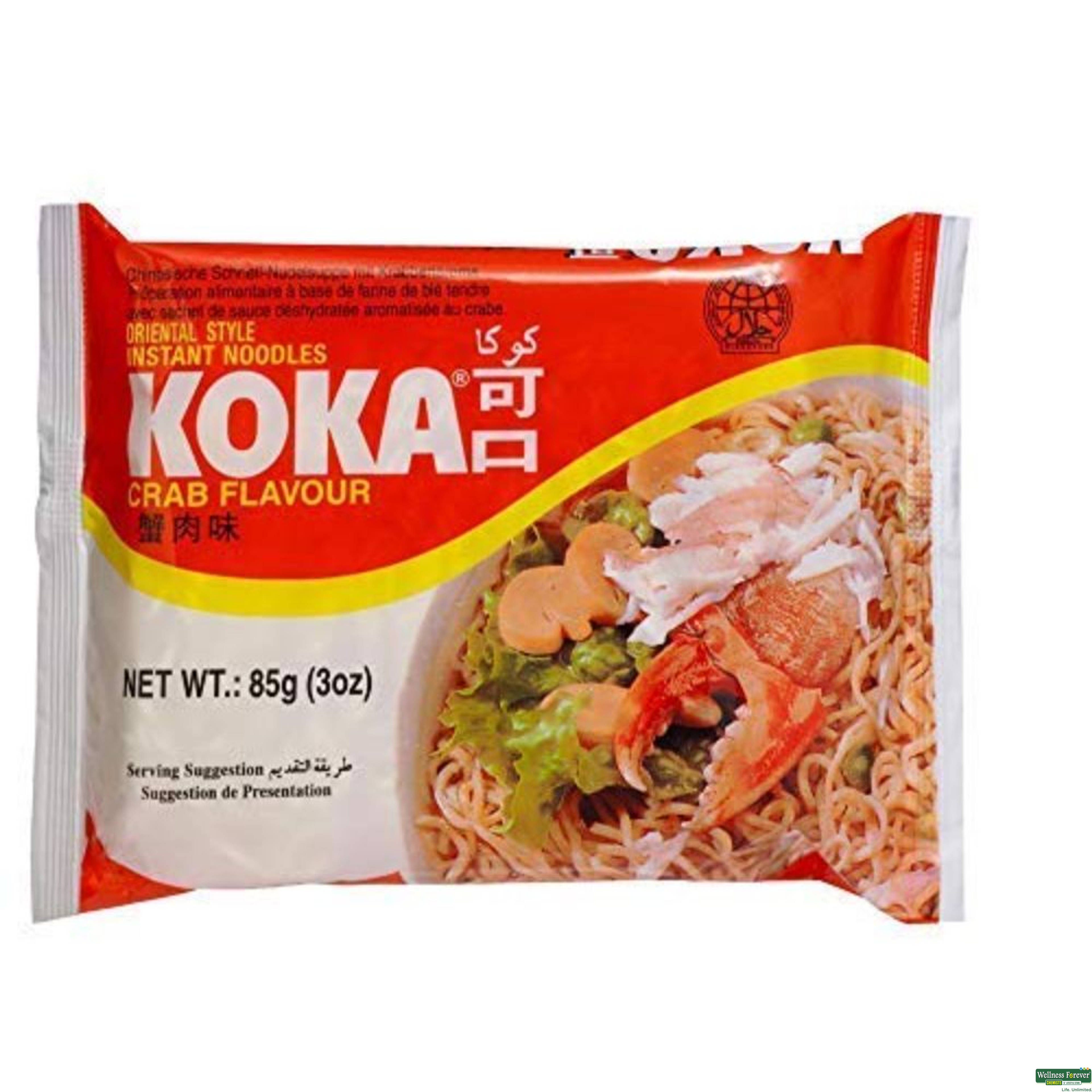 Koka Crab Noodles, 85 g-image