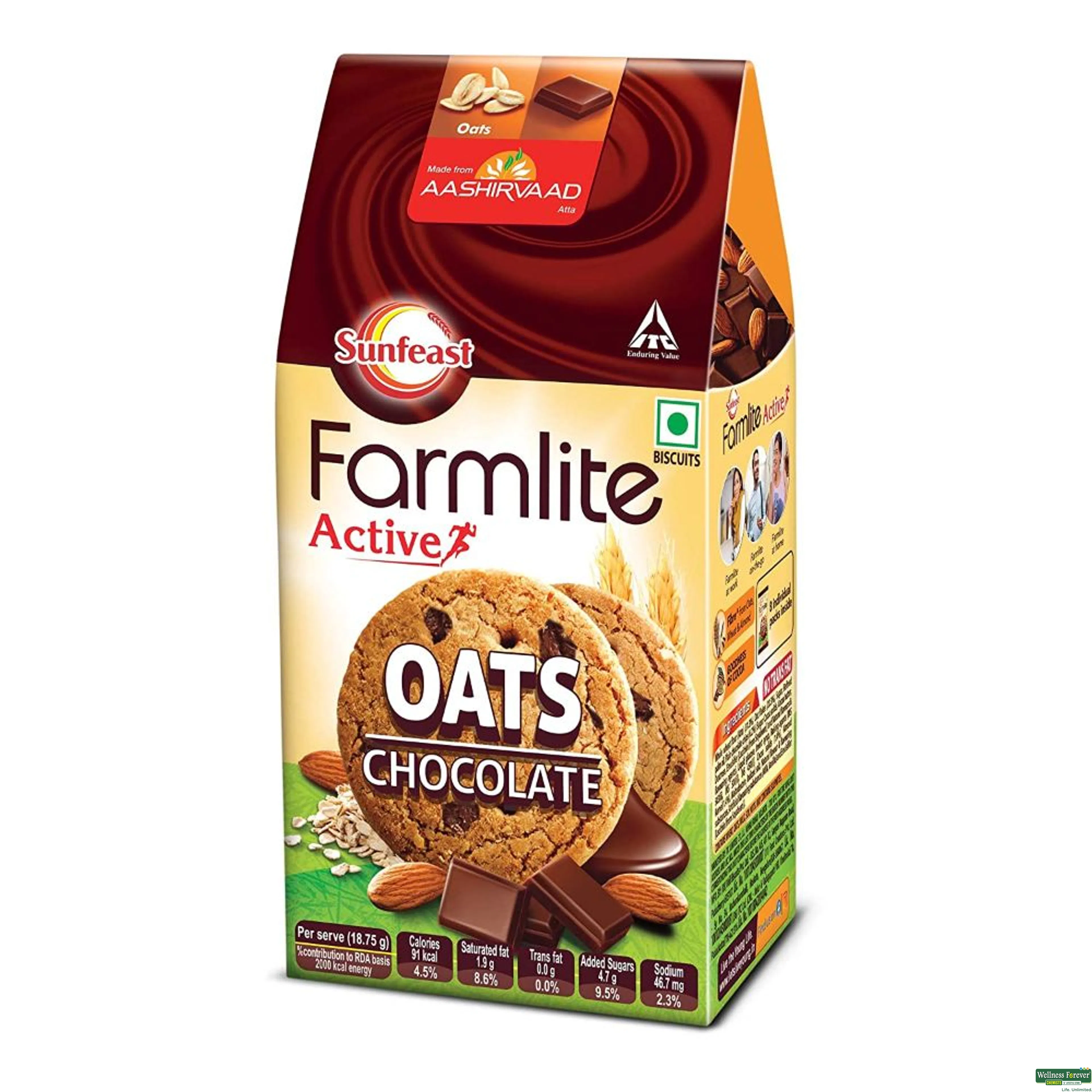 SUNFEAST FARMLITE OATS/CHOCOLATE 150GM-image