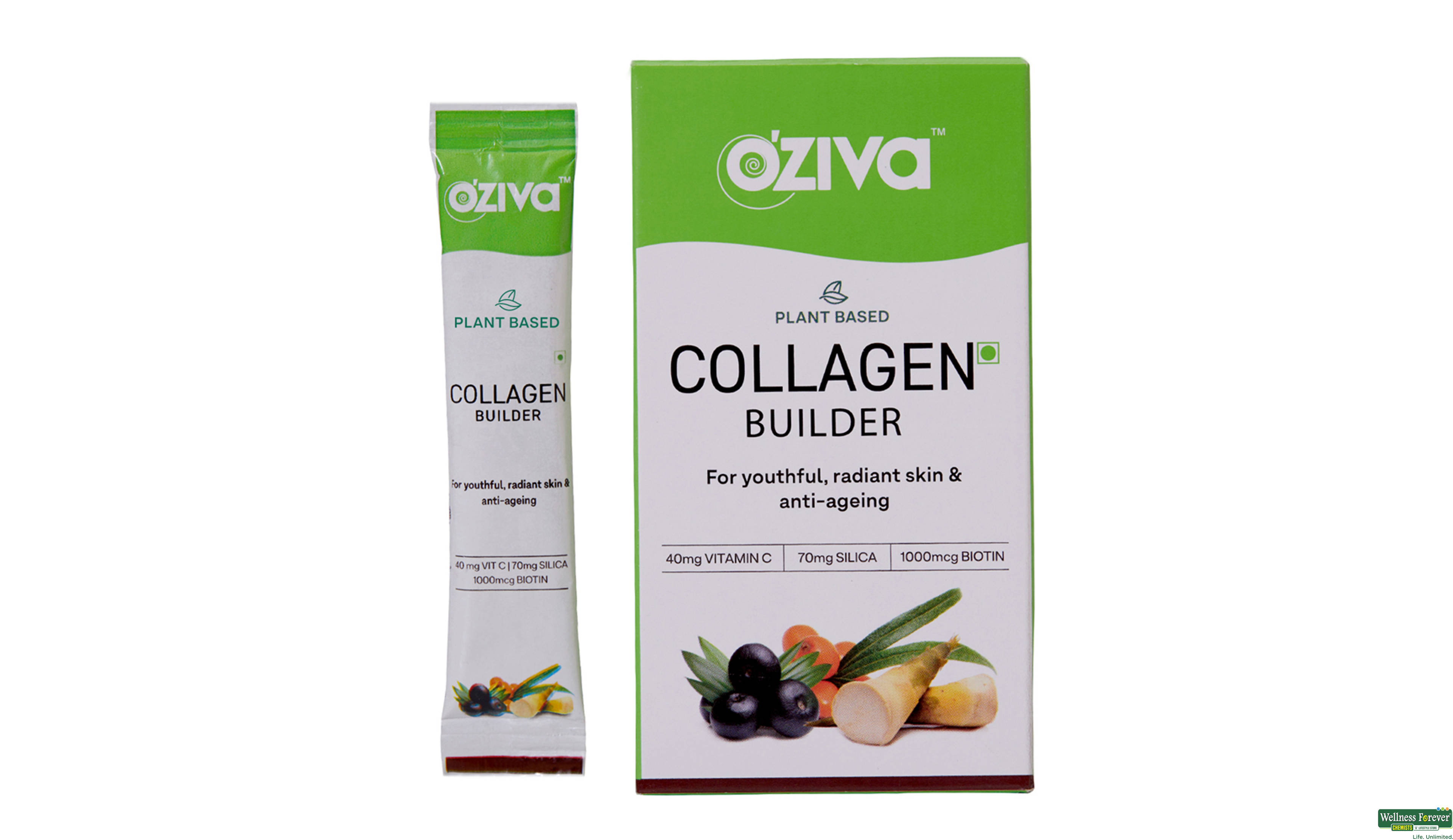 OZIVA PLANT BASED COLLAGEN BUILDER 6GM- 1, 36GM, null