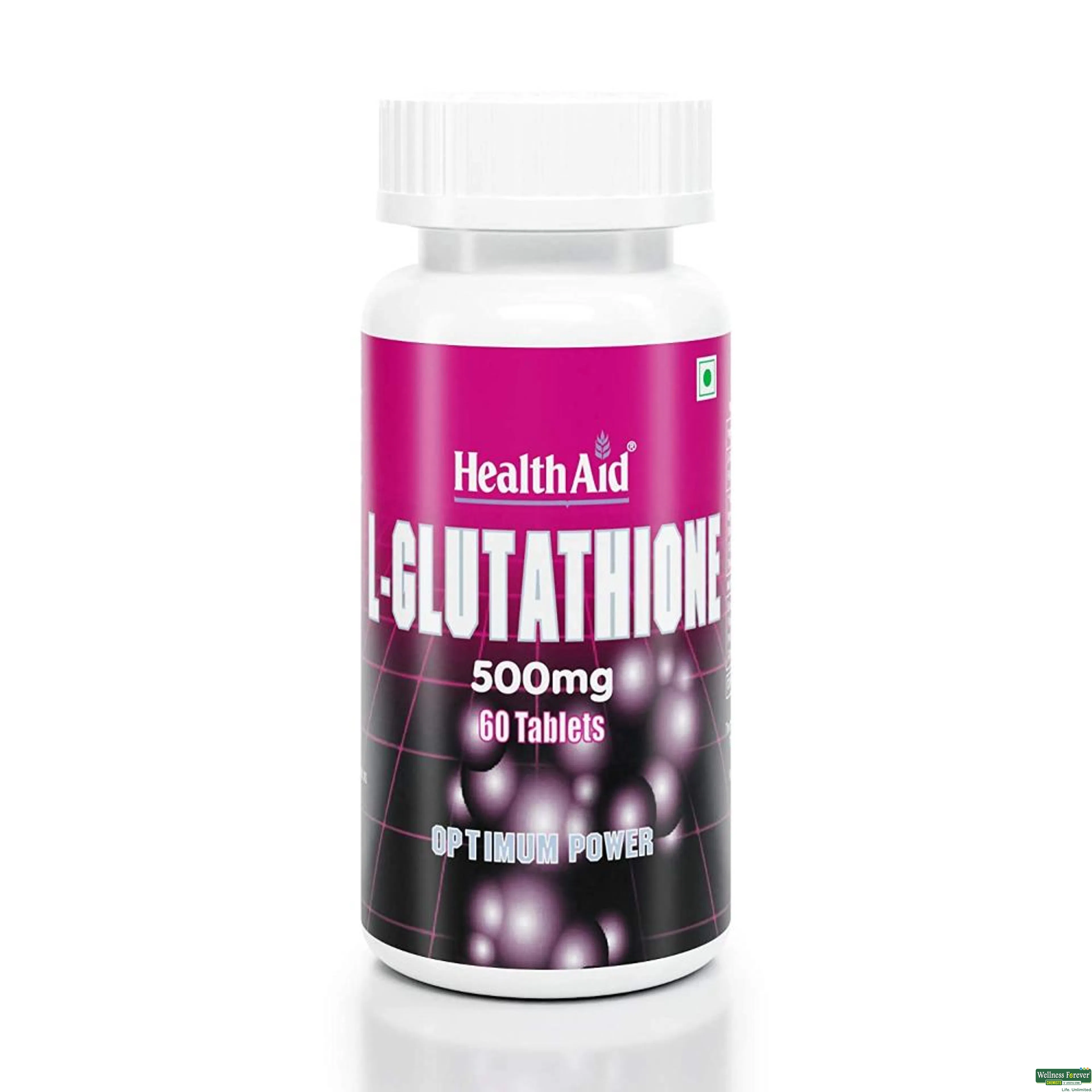 HEALTH AID L-GLUTATHIONE 500MG 60TAB-image