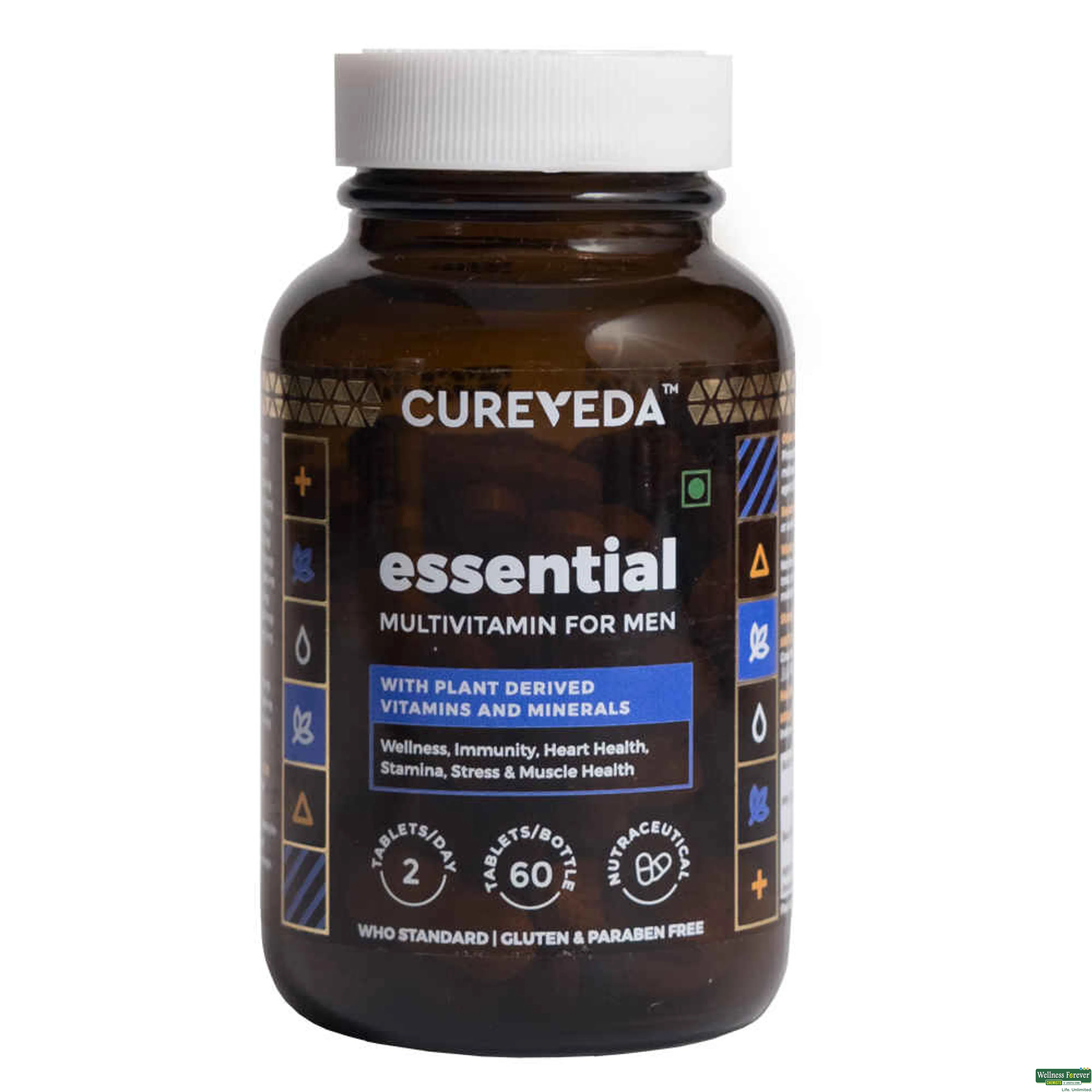 CUREVEDA MULTIVITAMIN MEN 60TAB-image