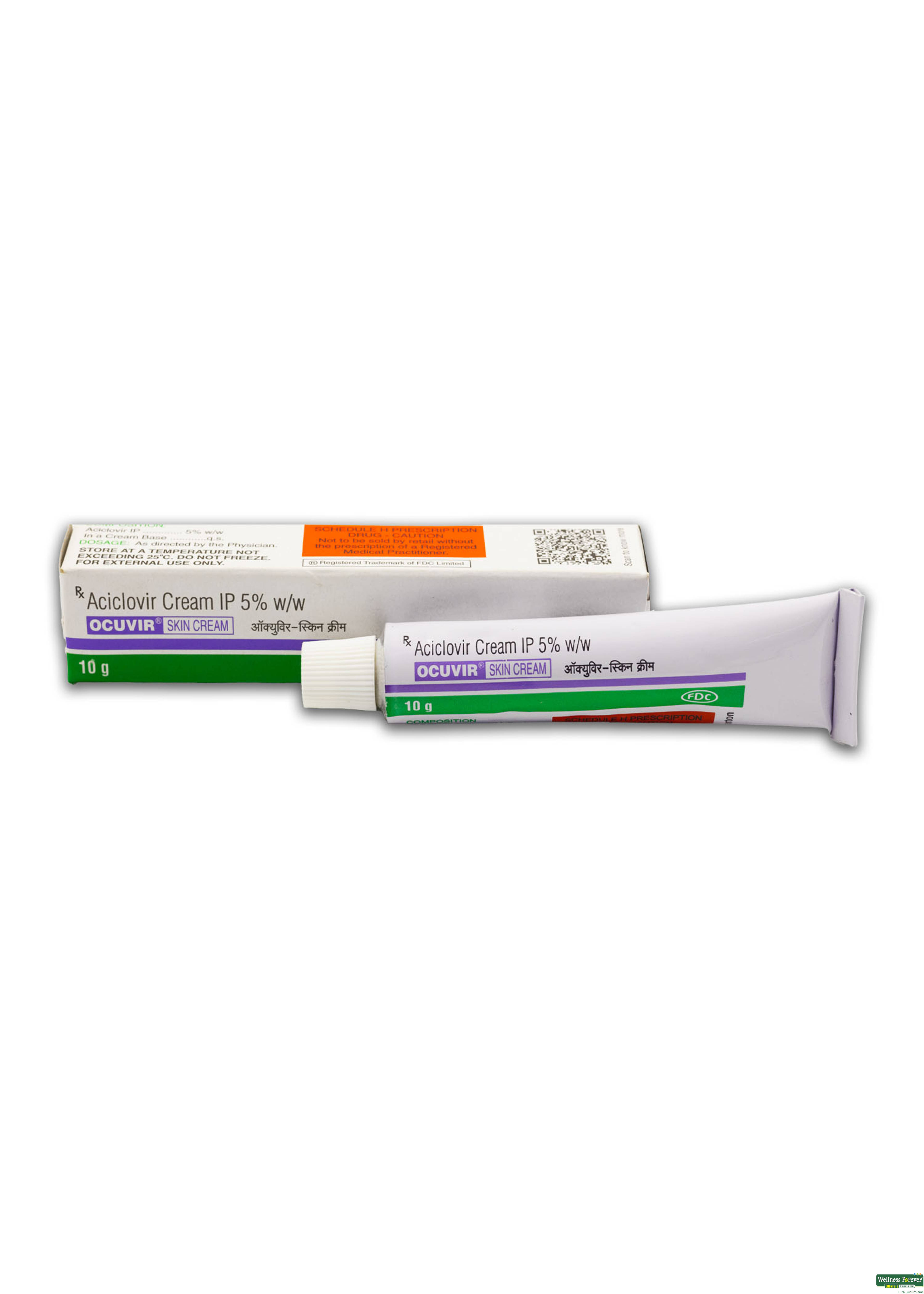 OCUVIR SKIN CREAM 10GM-image