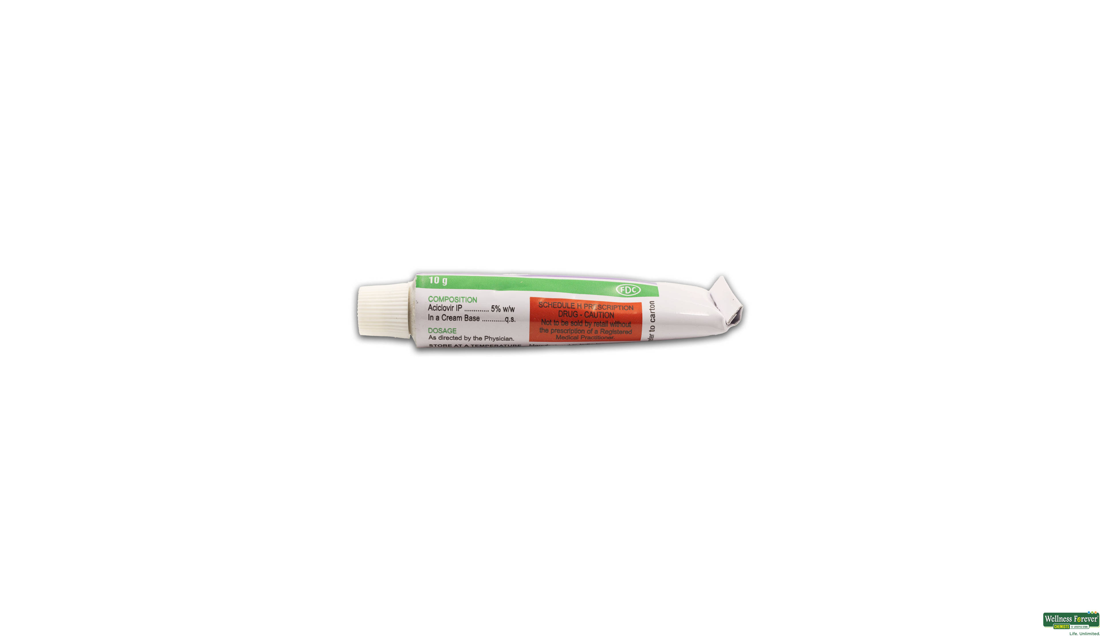 OCUVIR SKIN CREAM 10GM- 2, 10GM, 