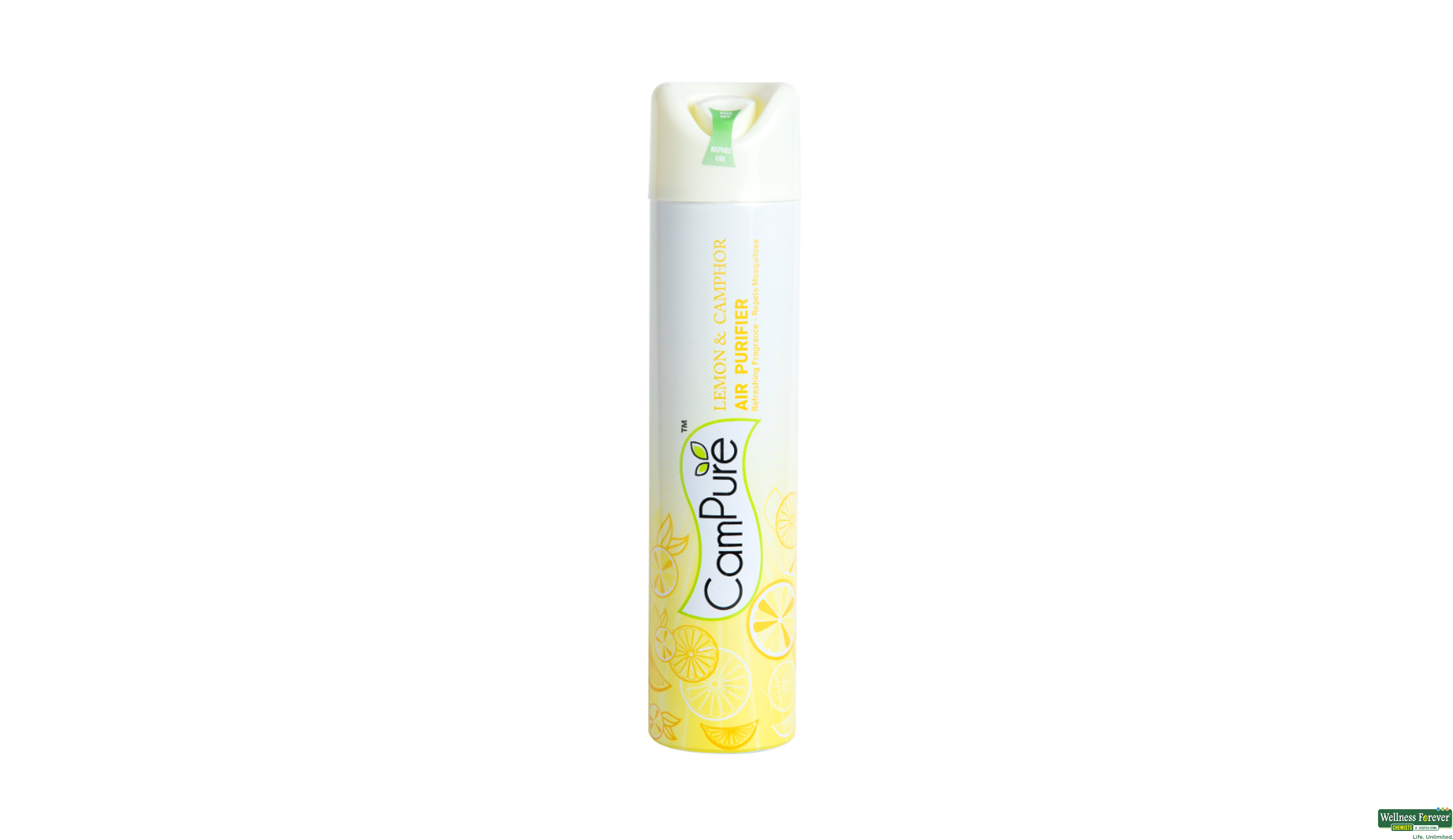 CAMPURE AIR PURIFIER LEMON & CAMPHOR 250ML- 1, 250ML, 