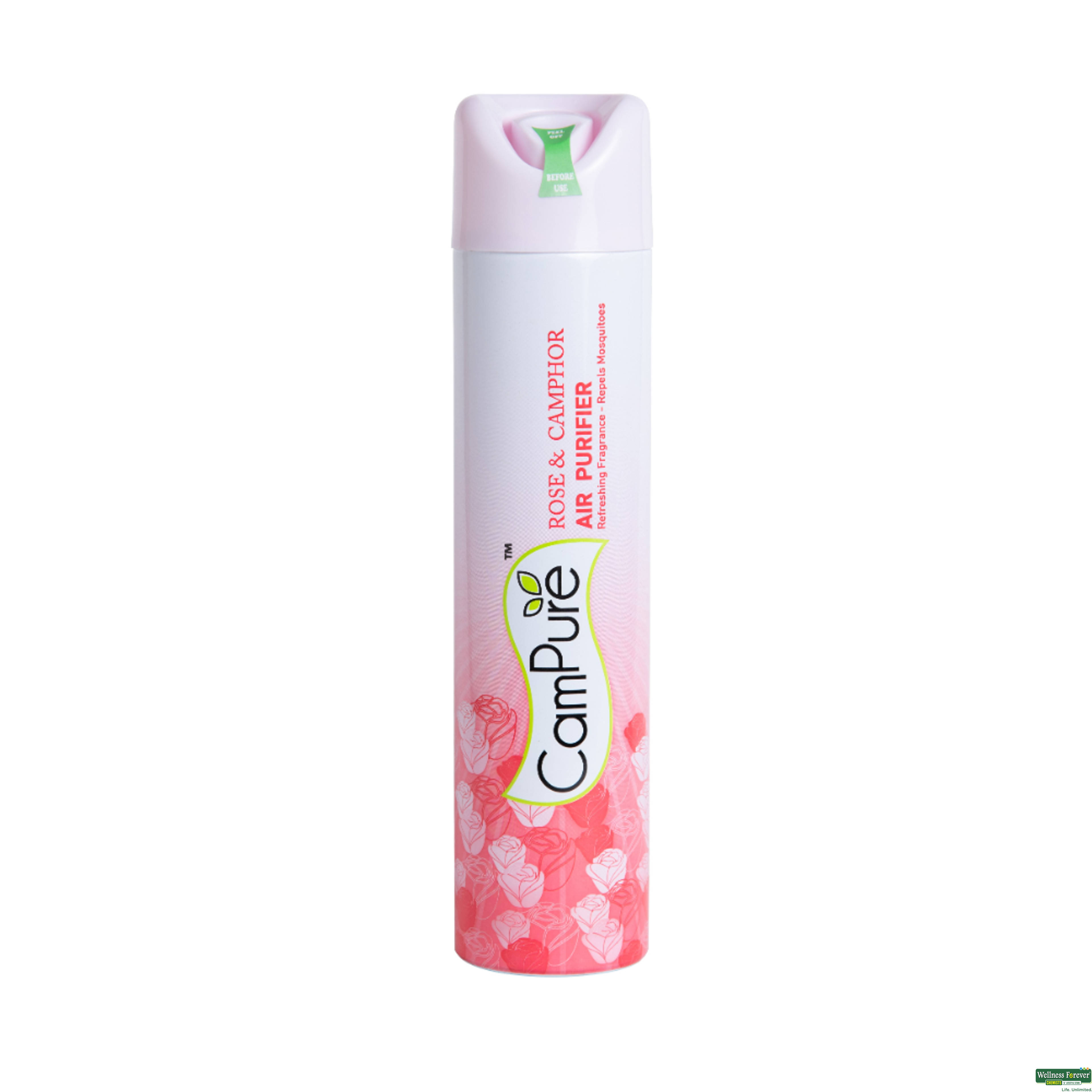 CamPure Rose & Camphor Air Purifier, 250 ml-image