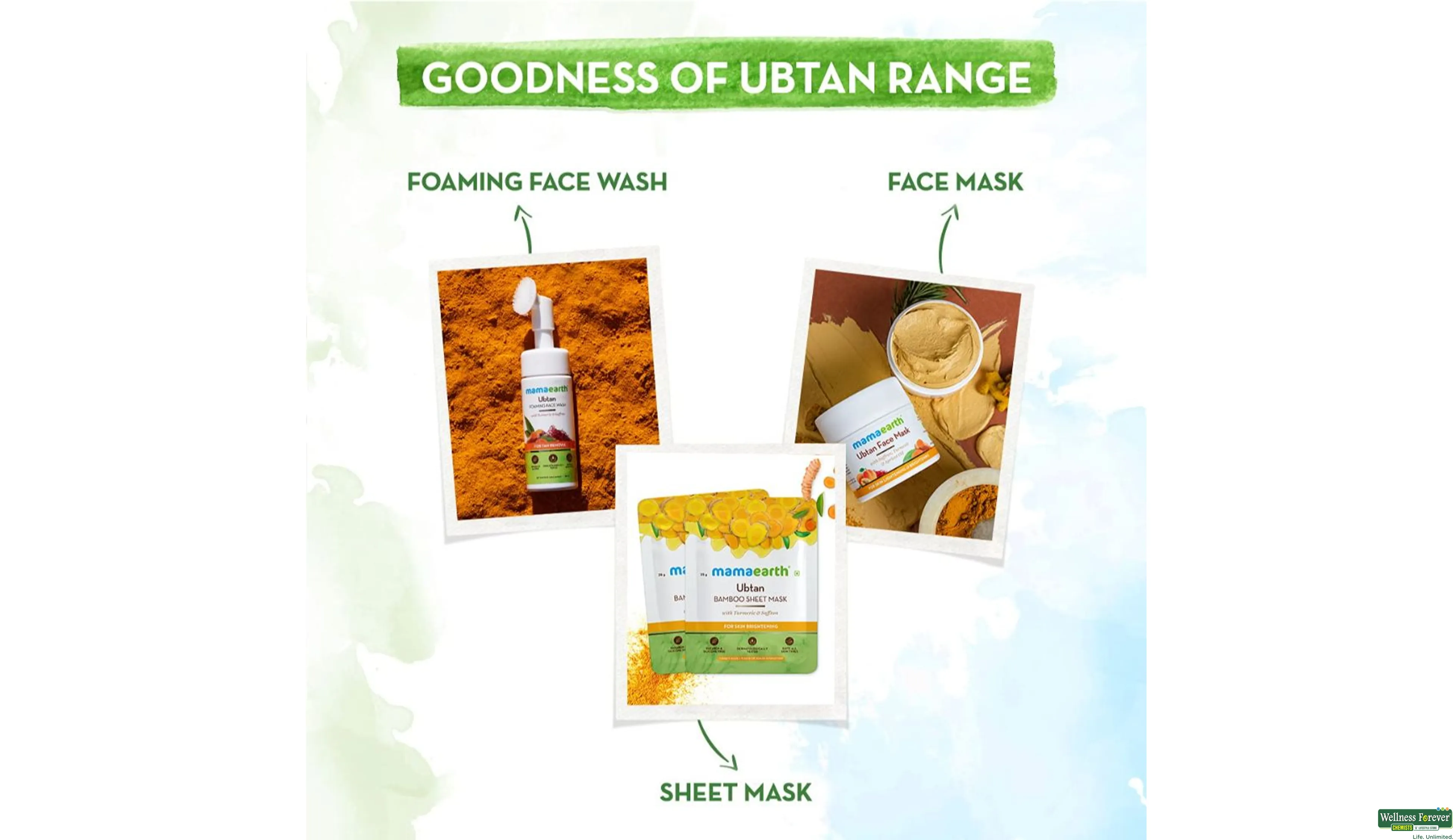 Buy MAMAEARTH UBTAN OIL FREE MOISTURIZER 80GM Online At Best Prices buy-mamaearth-ubtan-oil-free-moisturizer-80gm-online-at-best-prices