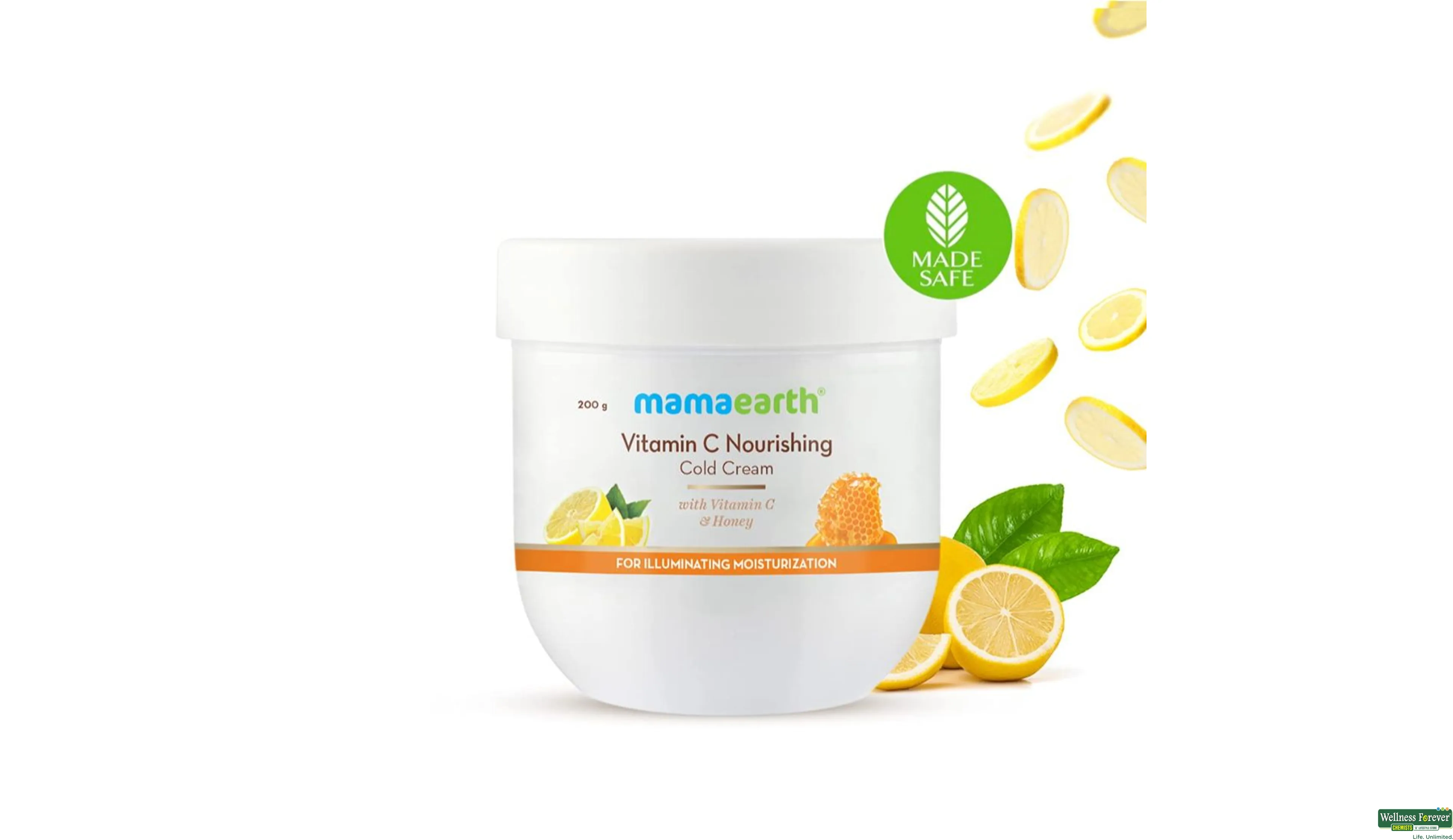 MAMAEARTH VITAMIN C NURHNG CLD CRM 200GM- 2, 200GM, 